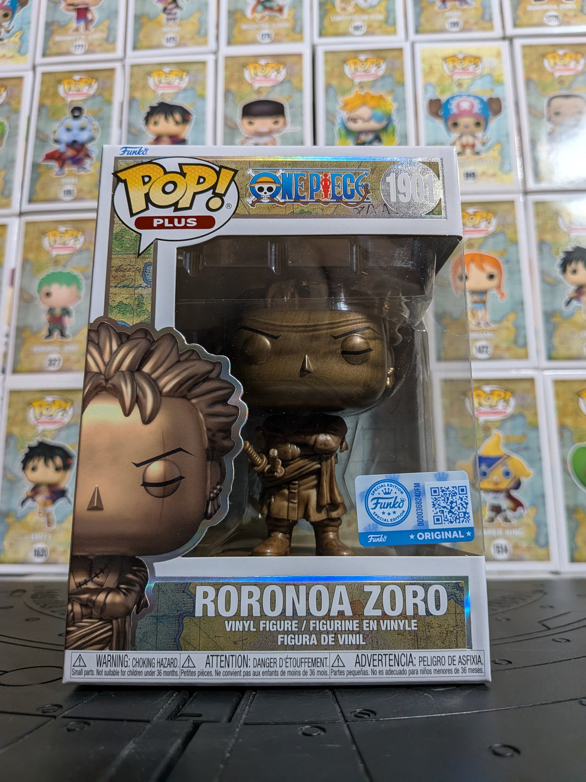 Funko Pop! Plus One Piece #1900 - Roronoa Zoro (Statues - One Piece 25th Anniversary)