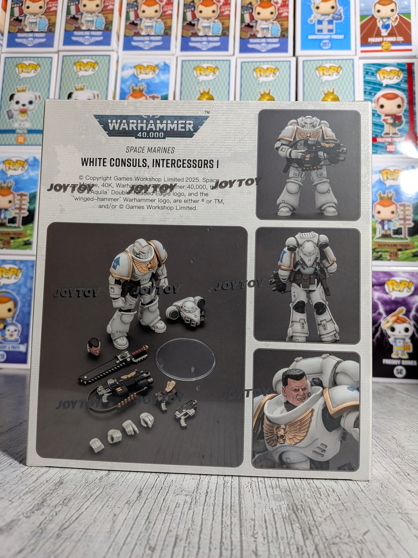 JoyToy Warhammer 40k - Space Marines White Consuls Intercessors 1 (12 cm)