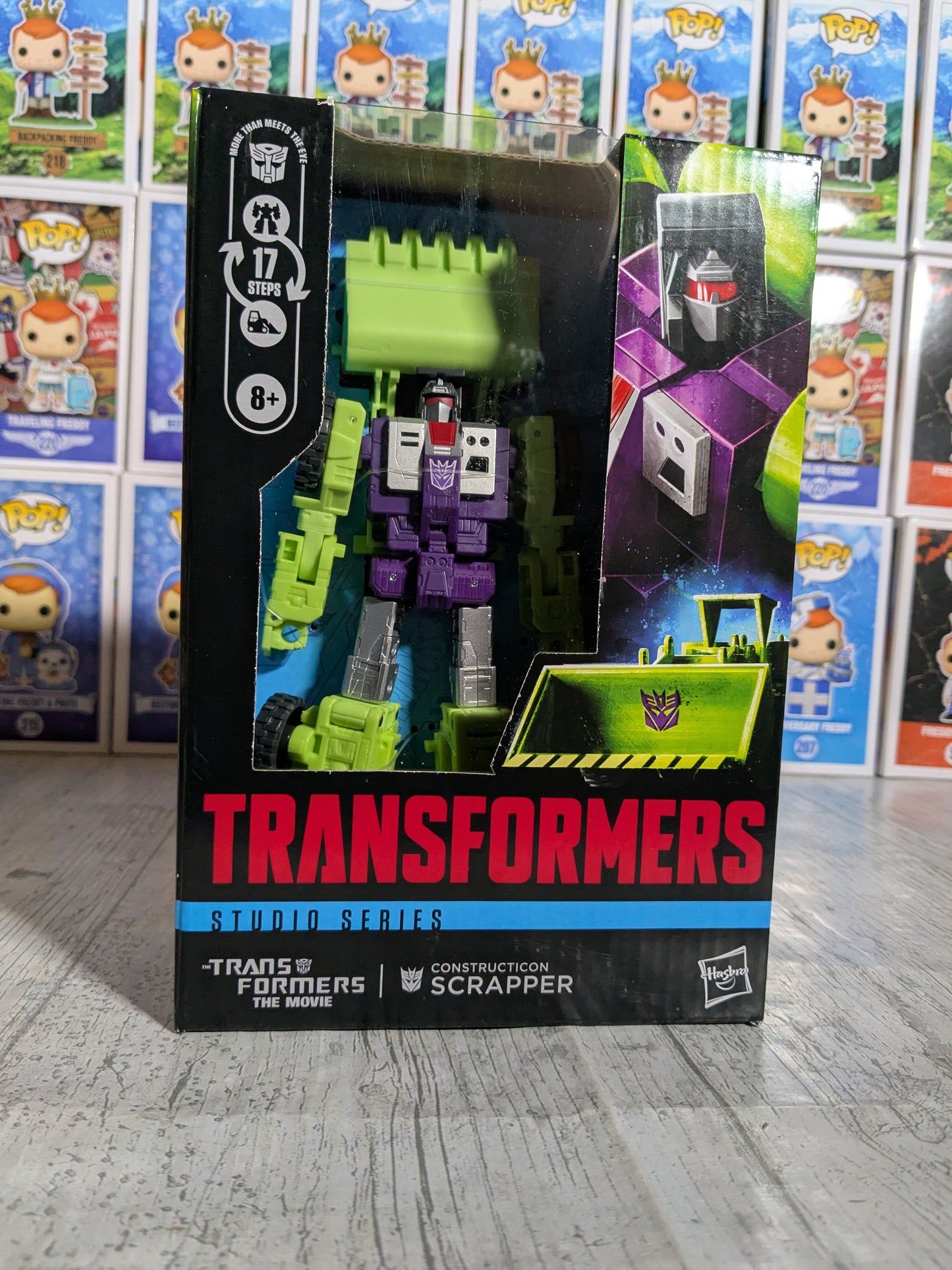 Hasbro Transformers Studio Series Voyager Class - Constructicon Scrapper (16,5 cm)