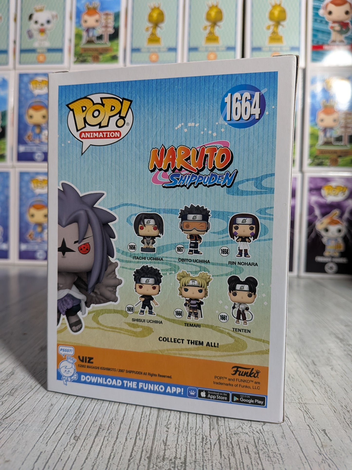 Funko Pop Naruto Shippuden #1664 - Sasuke Fluchmal 2 (CCE)
