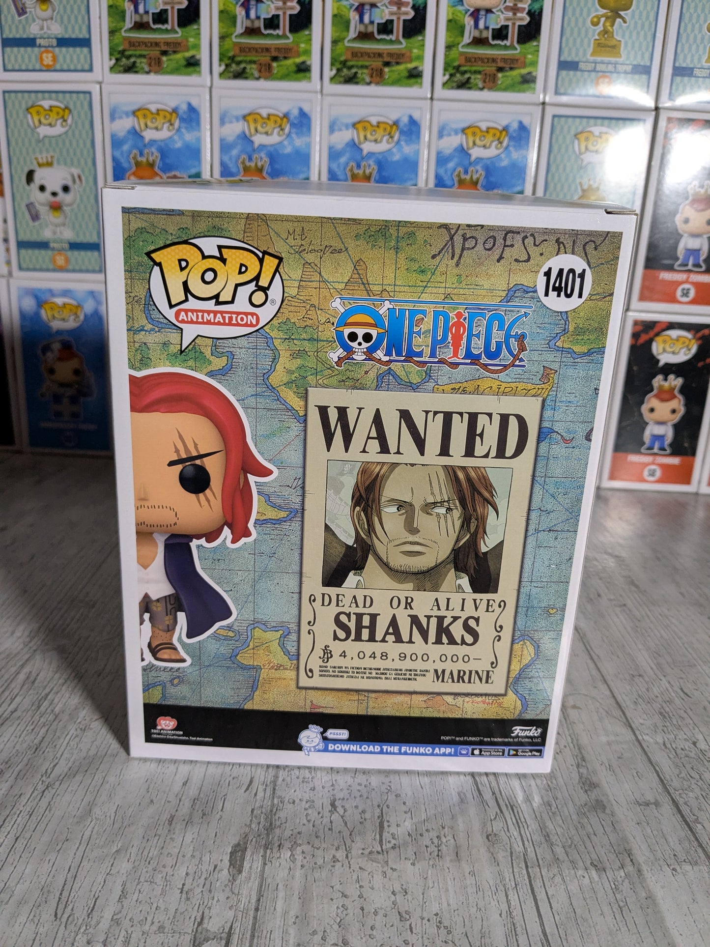 Funko pop 1401 : Shanks Wanted Poster (EE2024)