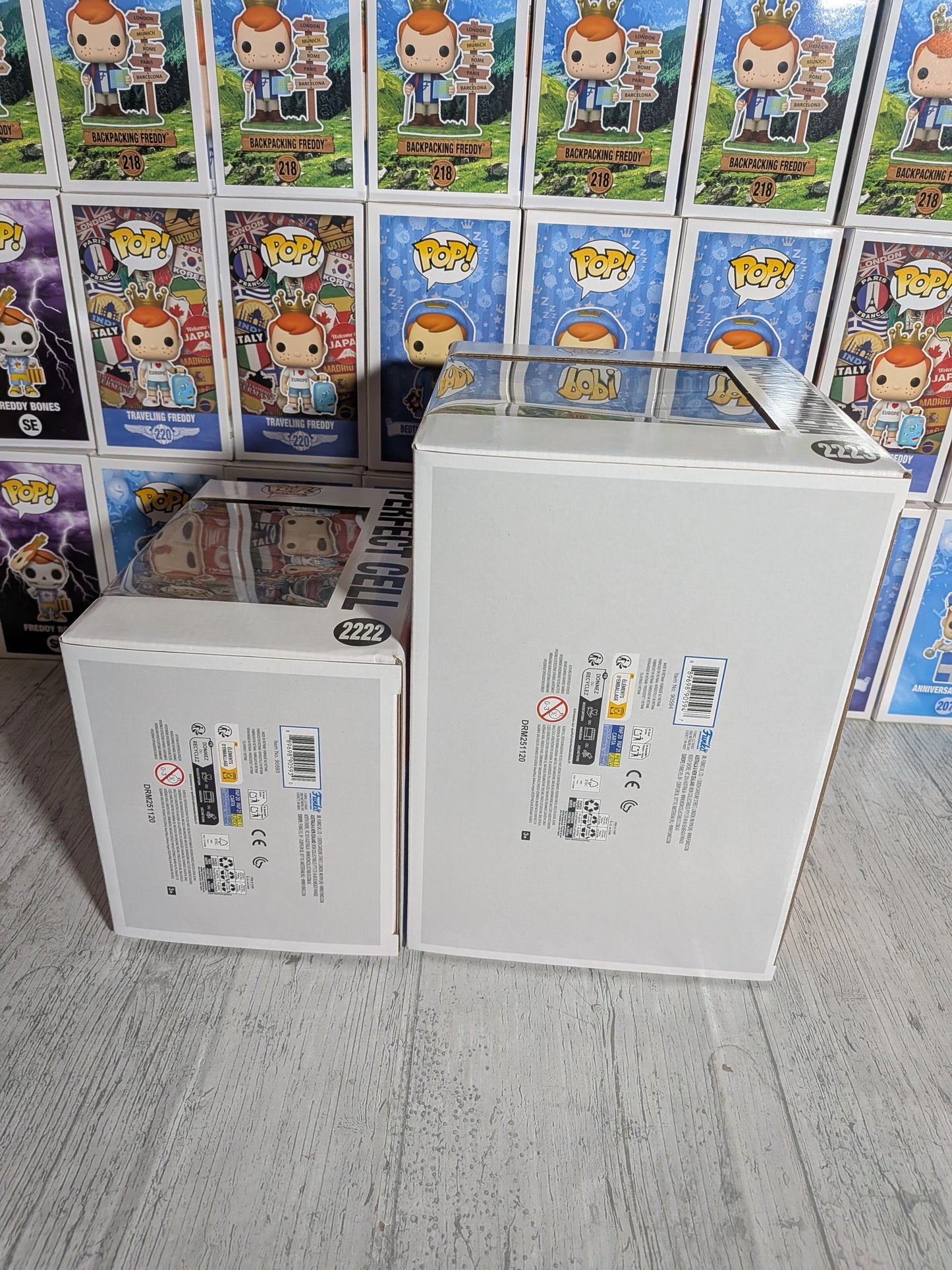 Funko pop Dragon Ball Z - Perfect Cell vs Father-Son Kamehameha