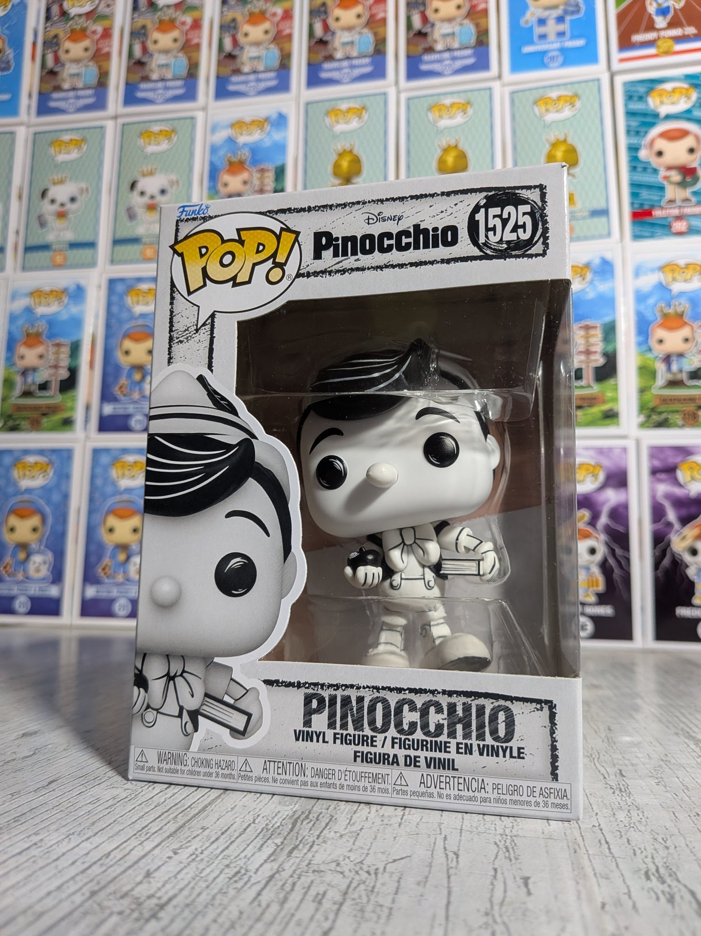 Funko pop Disney #1525 - Pinocchio (Sketched)
