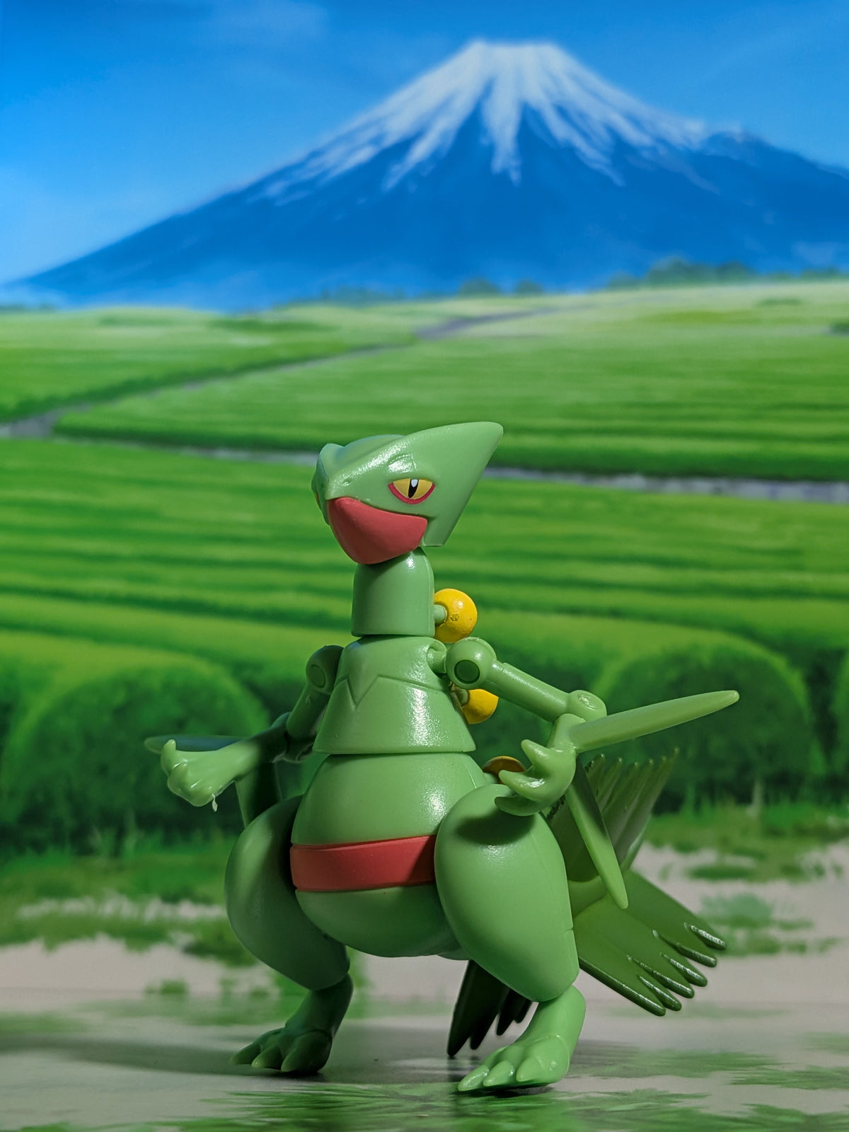 SHODO Pokémon 5 - Jungko | Sceptile (Figurine + Accessoire)