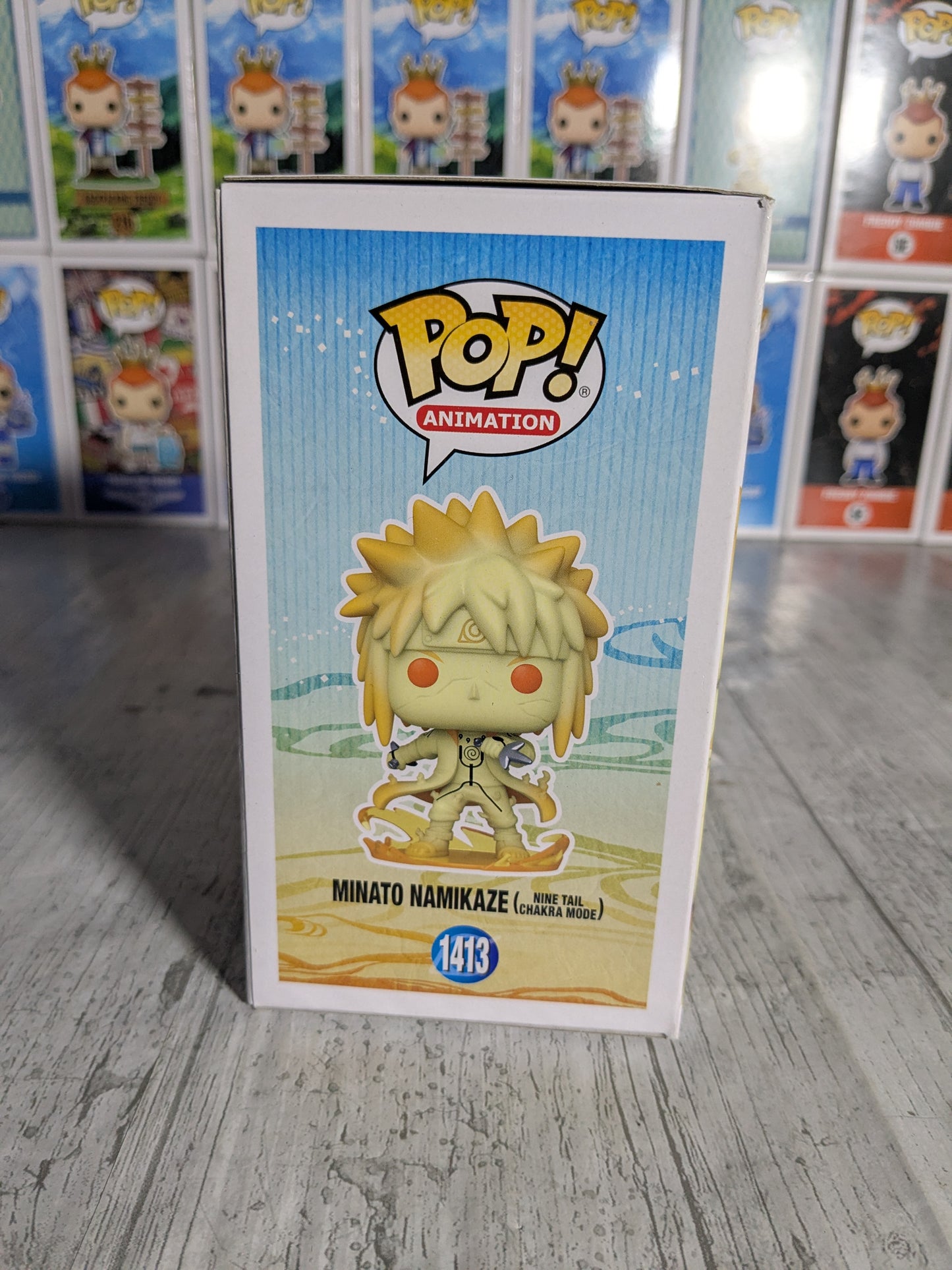 Funko pop 1413 : Minato Namikaze Nine Tail Chakra Mode