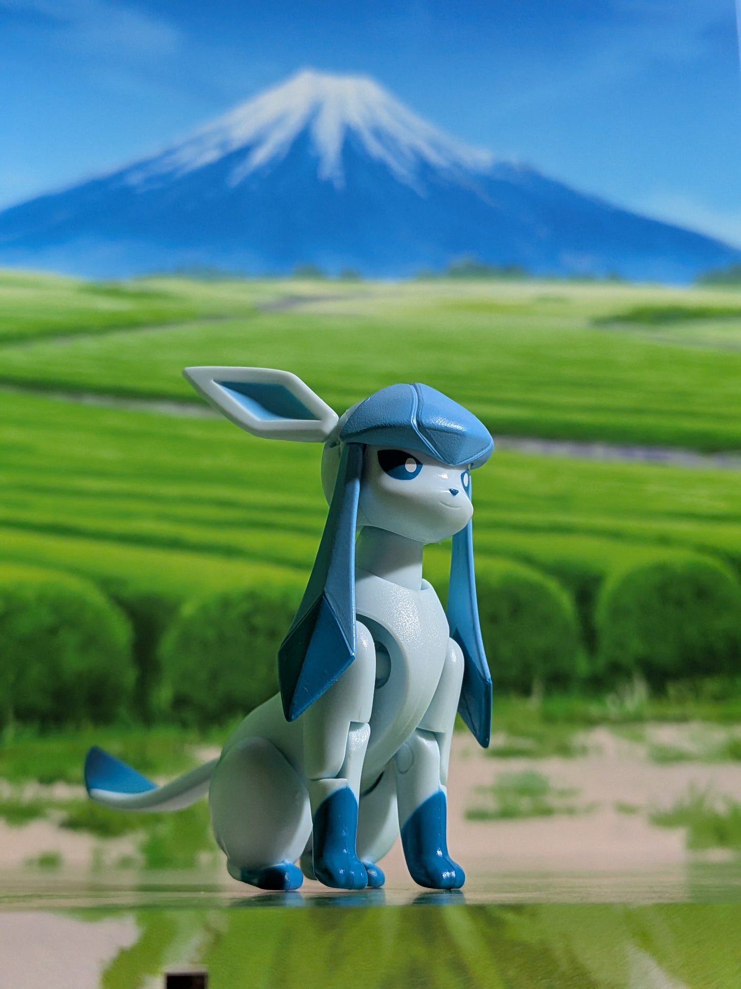SHODO Pokémon 7 - Givrali | Glaceon (Figurine articulée + Accessoires)