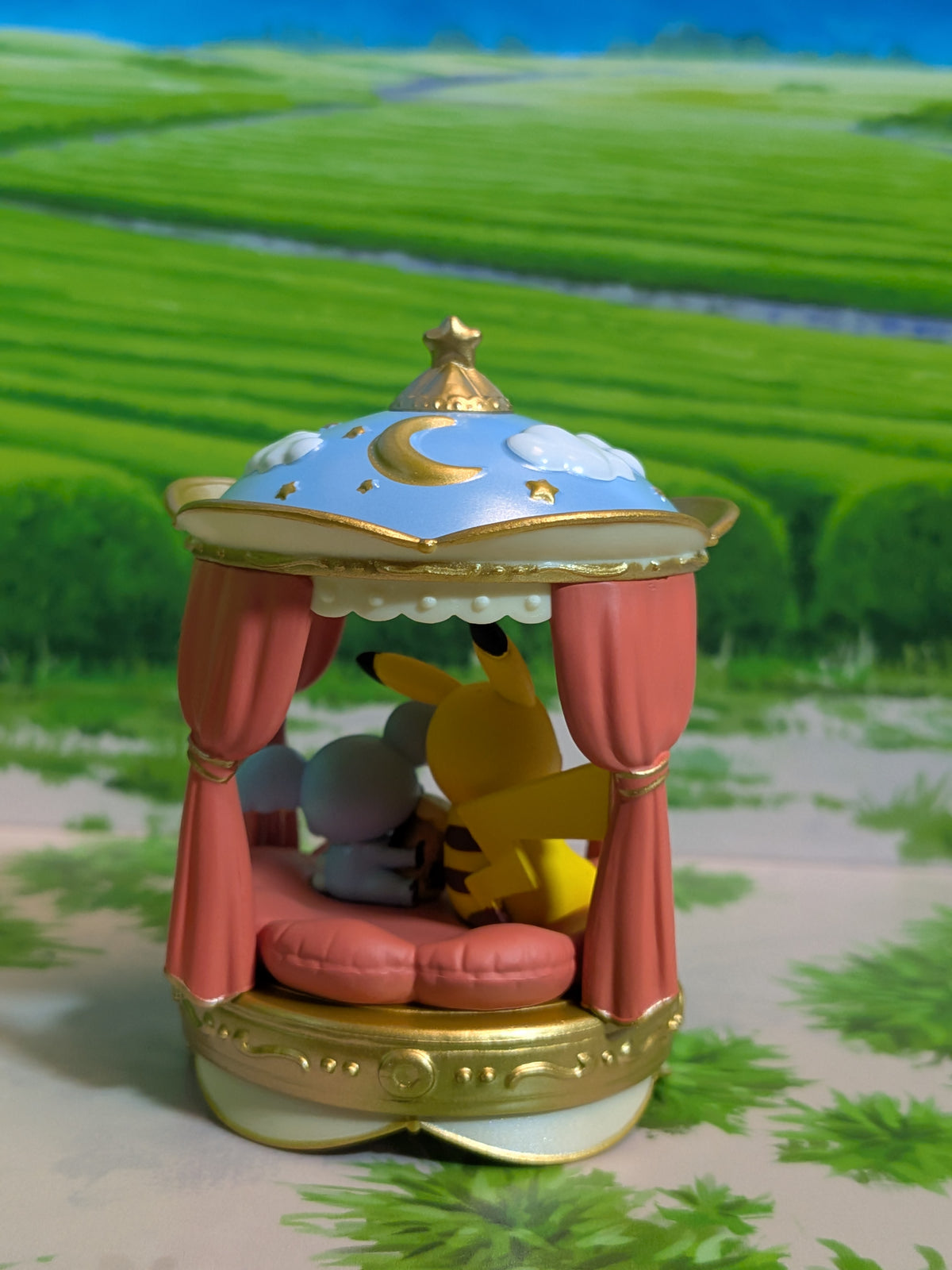 Re-Ment Pokémon Nighty Night Collection - Pikachu & Dodoala / Pikachu & Komala (~10cm)