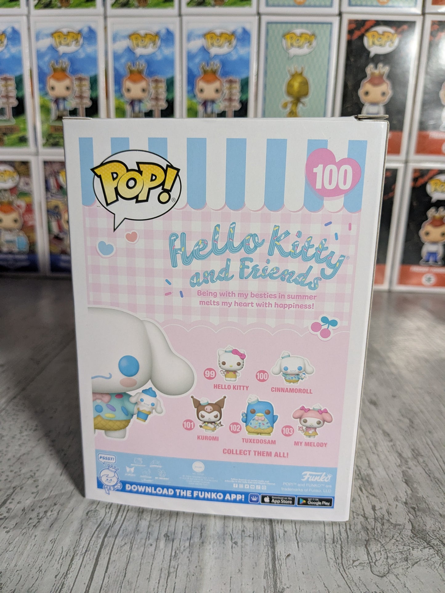 Funko pop 100 : Cinnamoroll