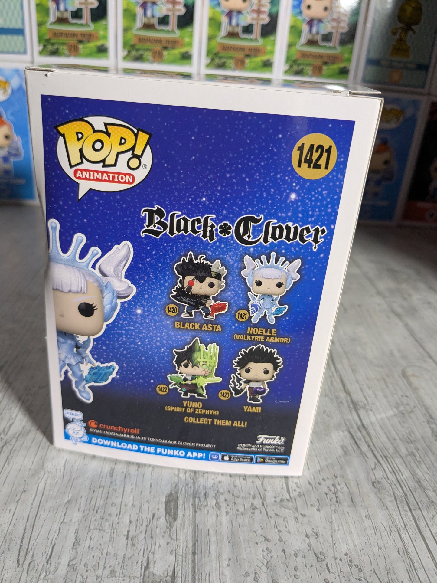 Funko pop 1421 : Noelle Valkyrie Armor (Diamond/Opened/Damaged Box)
