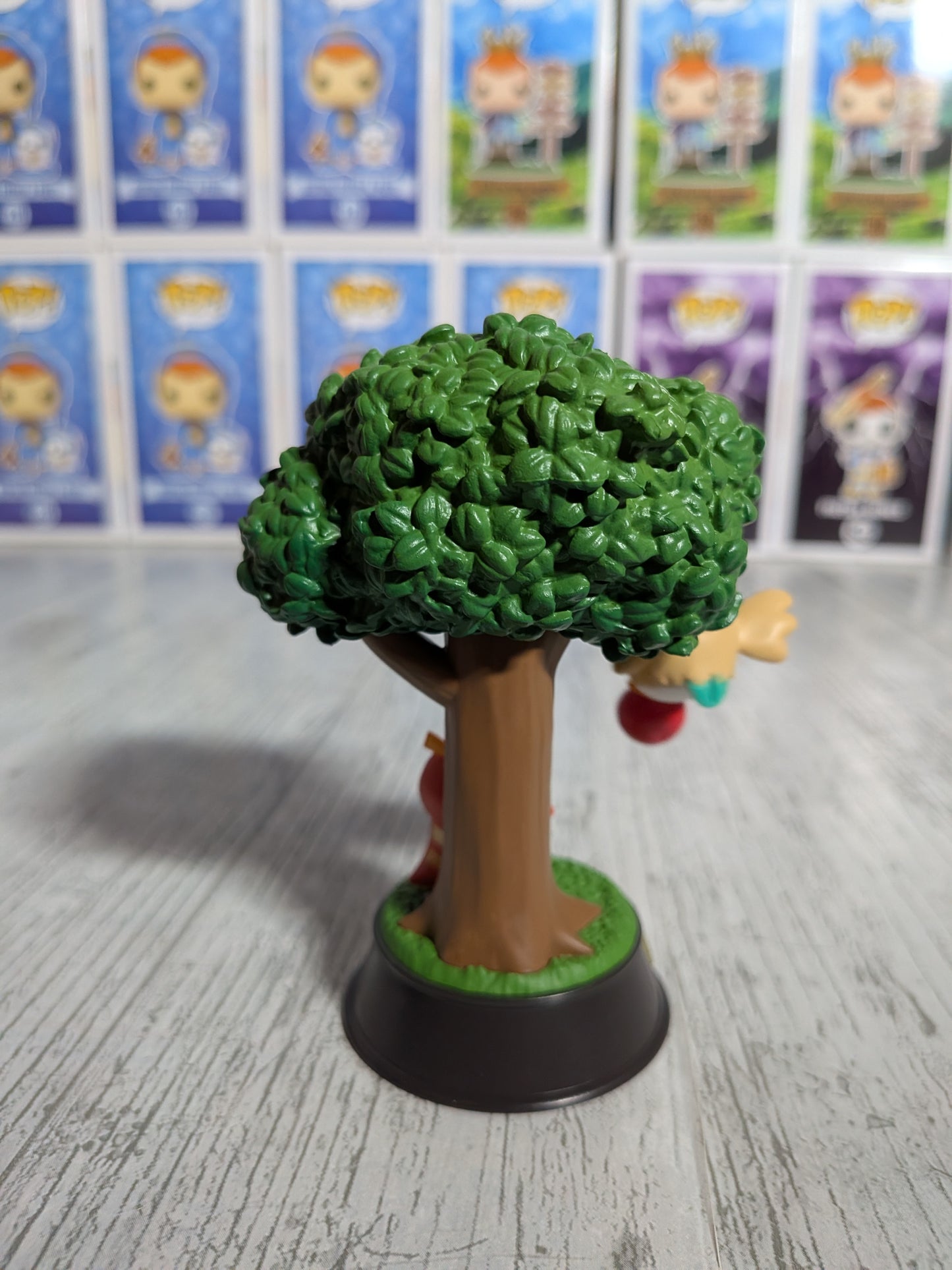 Re-Ment Pokémon Swing Vignette Collection Vol.3 - Brindibou & Chochodile | Rowlet & Fuecoco (~10cm)