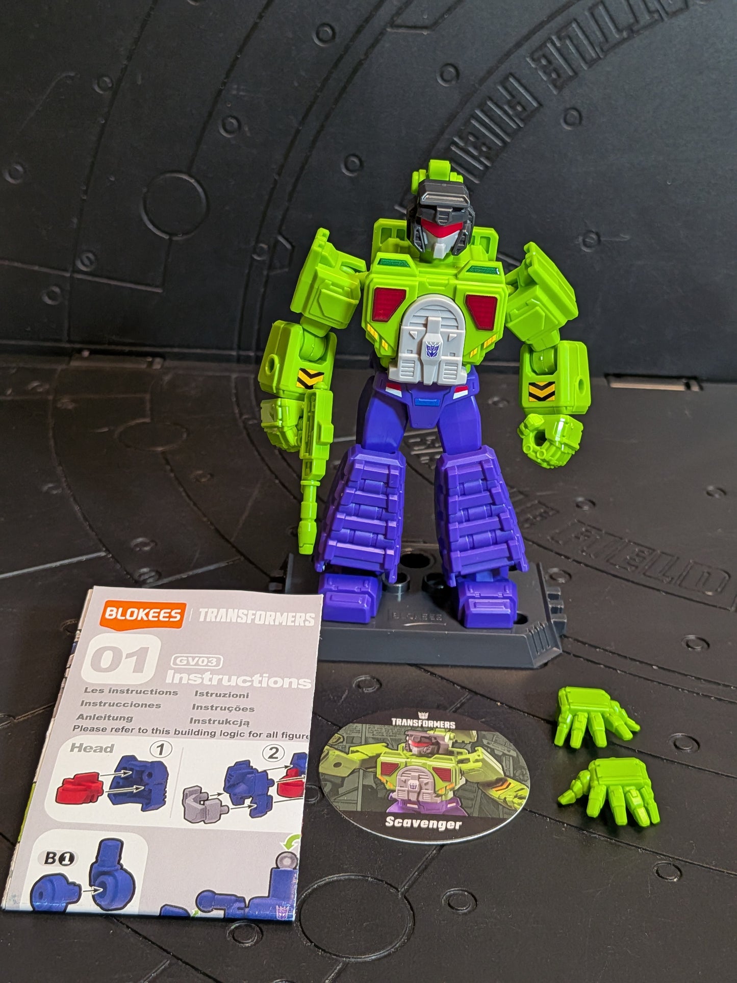 Blokees - Transformers Galaxy Version 03 - Scavenger (~10-12cm)