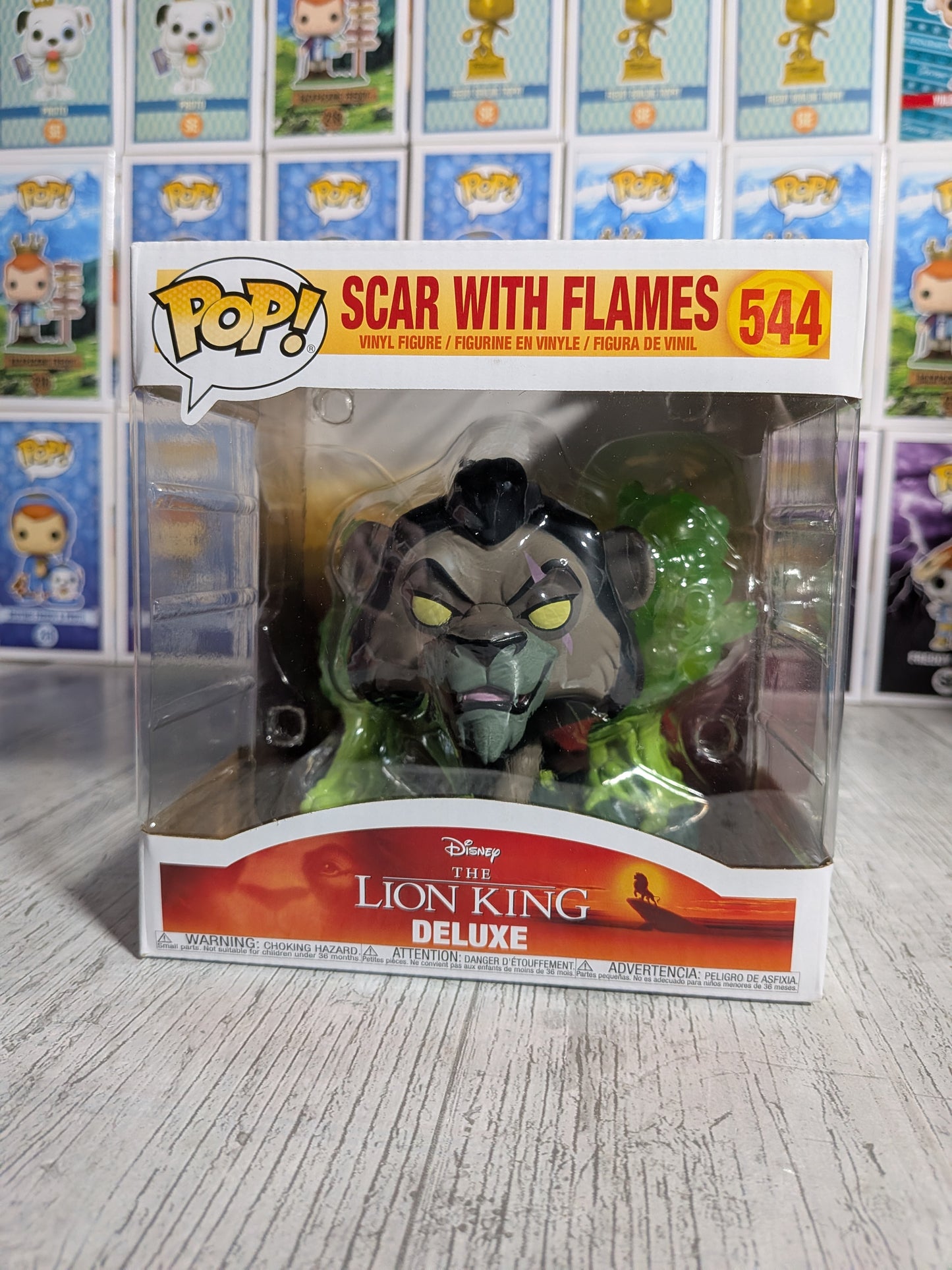 Funko Pop Disney #544 - Scar with Flames