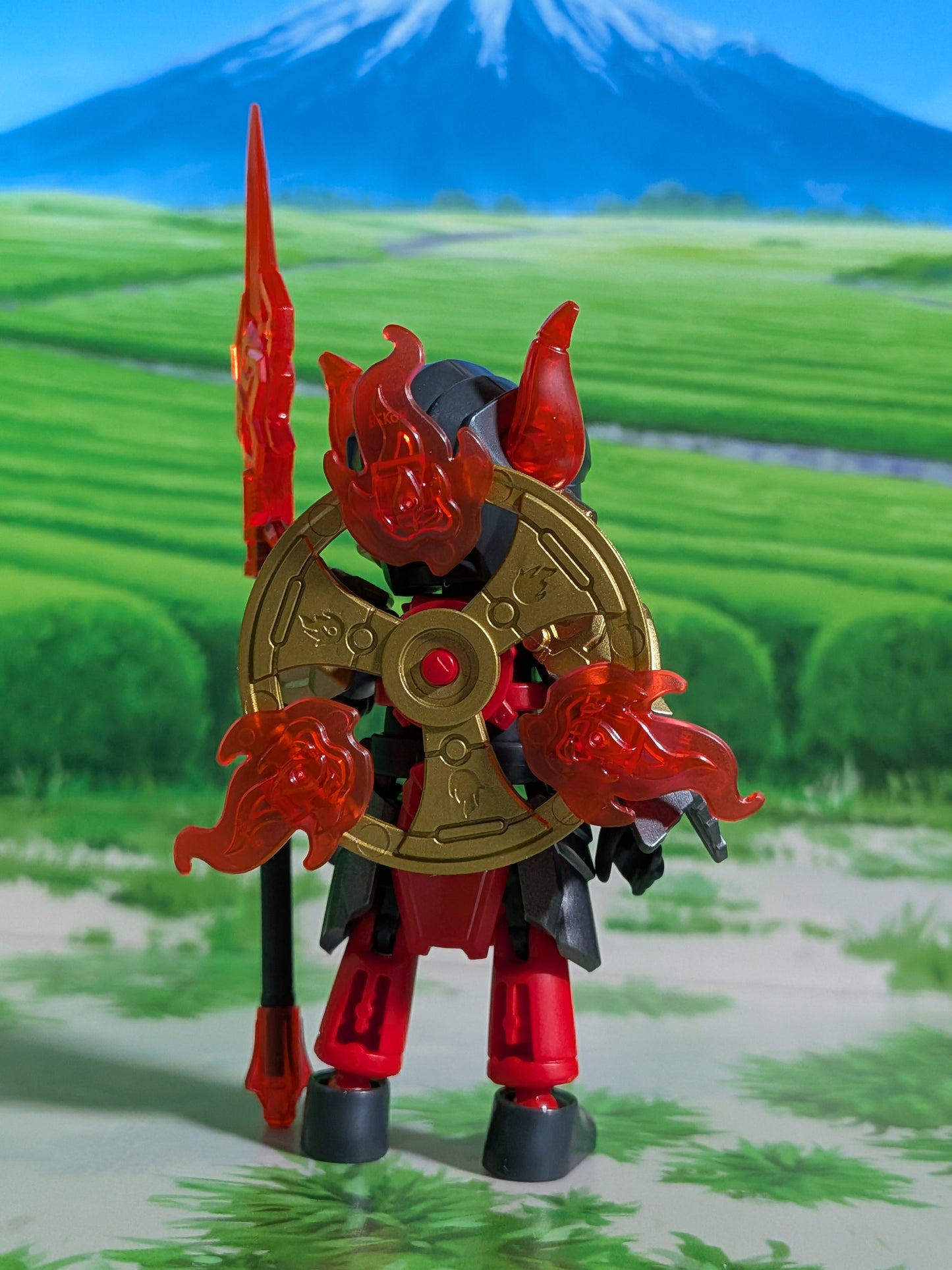 Blokees - Hero Infinity Warrior Version 06 - Red Boy (Battle Suit) (~10cm)