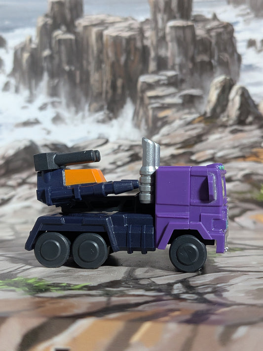 Blokees - Transformers - Shattered Glass Optimus Prime (Heavy Metal War) — Véhicule & Jeton Collector