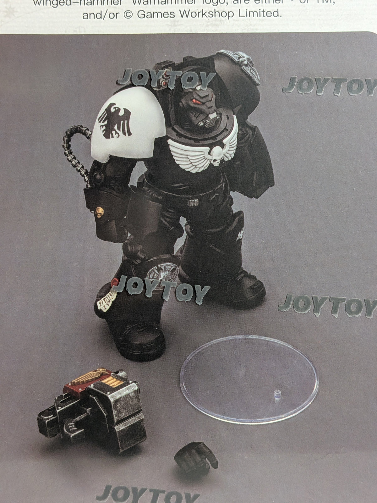 JoyToy Warhammer 40k - Space Marines Raven Guard Terminator 2 (14,3cm)