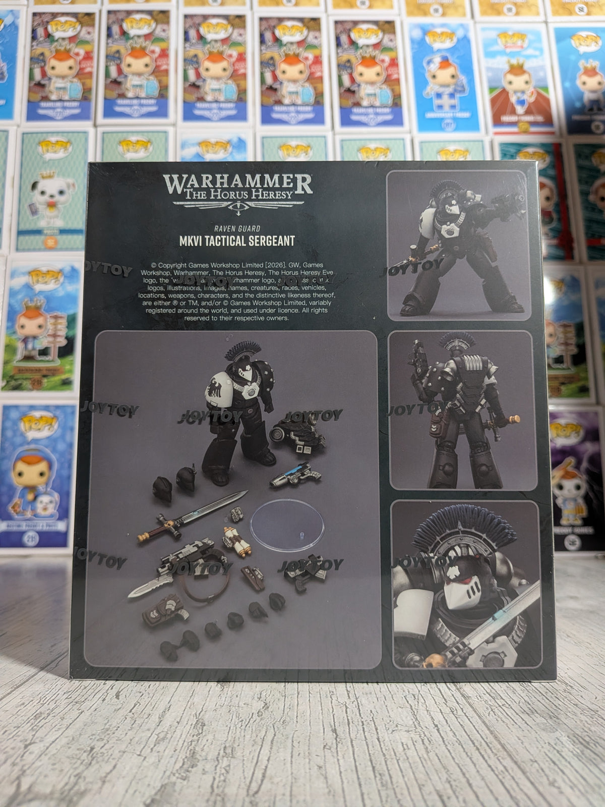 JoyToy Warhammer The Horus Heresy - Raven Guard MKVI Tactical Sergeant (12.2cm)