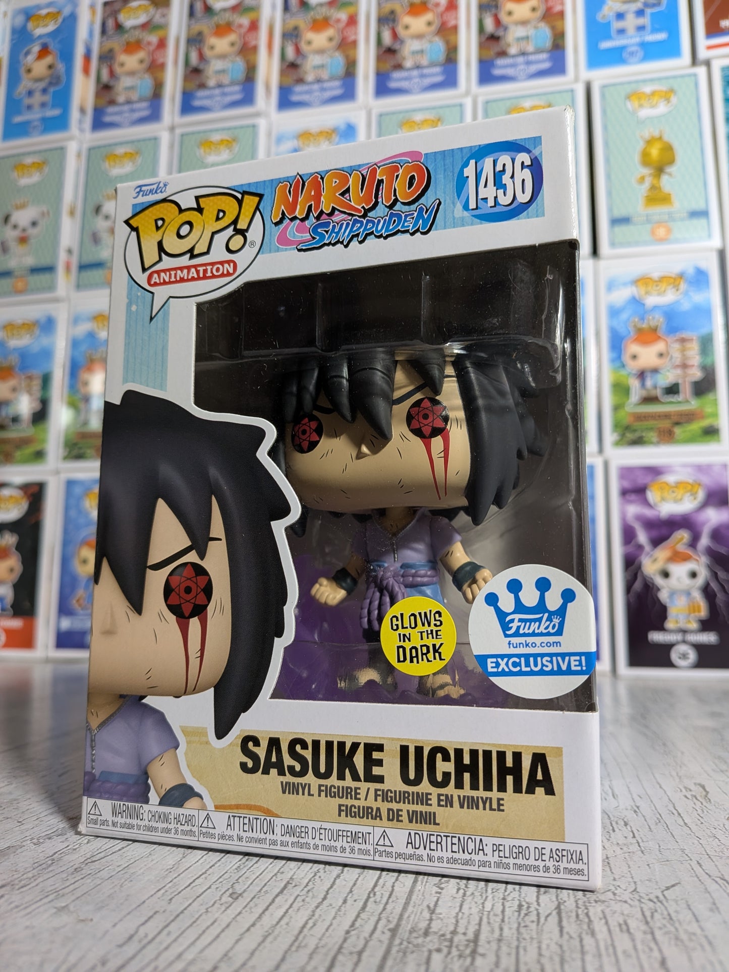 Funko Pop Naruto Shippuden #1436 – Sasuke Uchiha (Glühen)