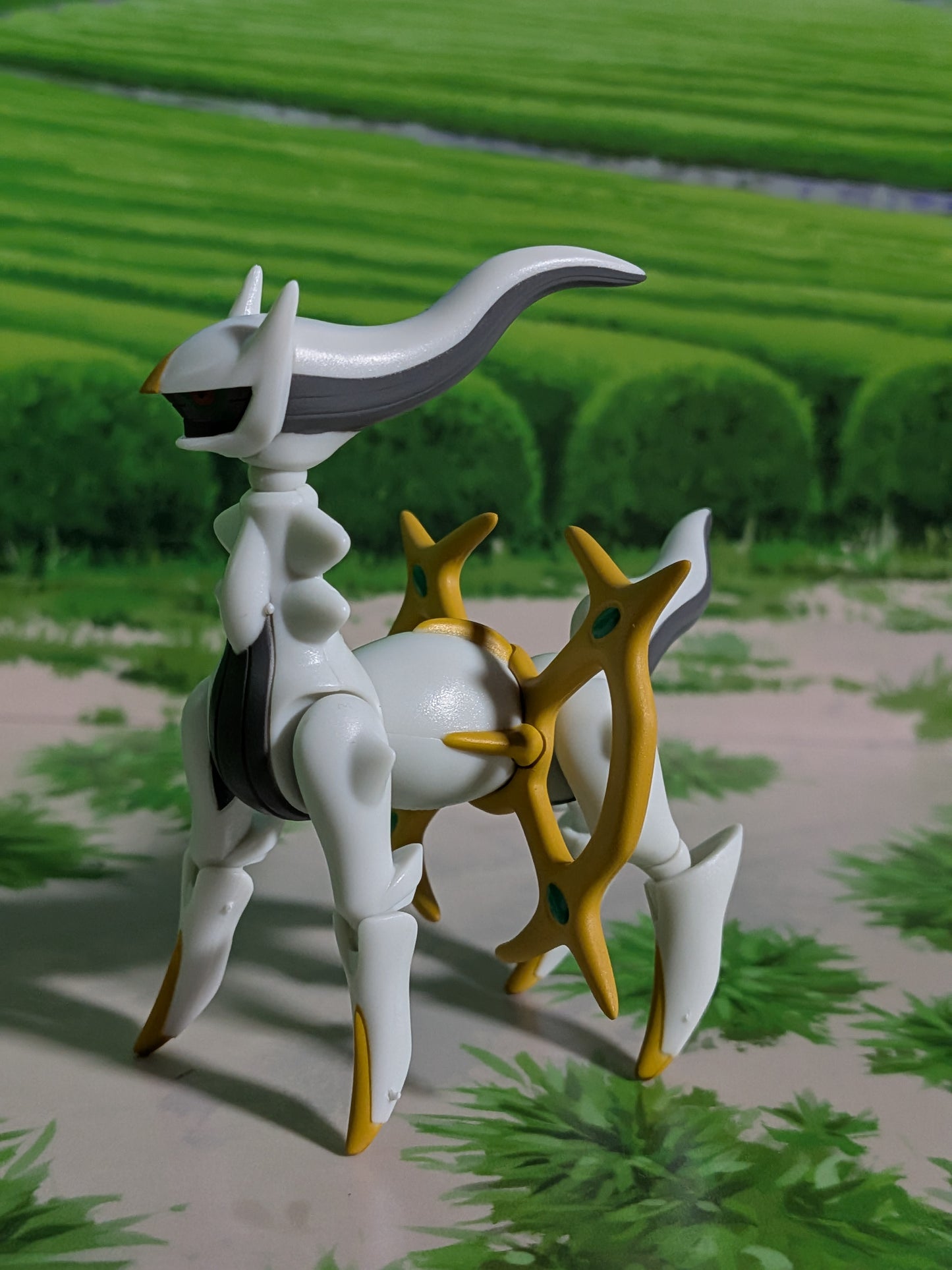 SHODO Pokémon 7 - Arceus | Arceus (Figurine articulée + Accessoire)