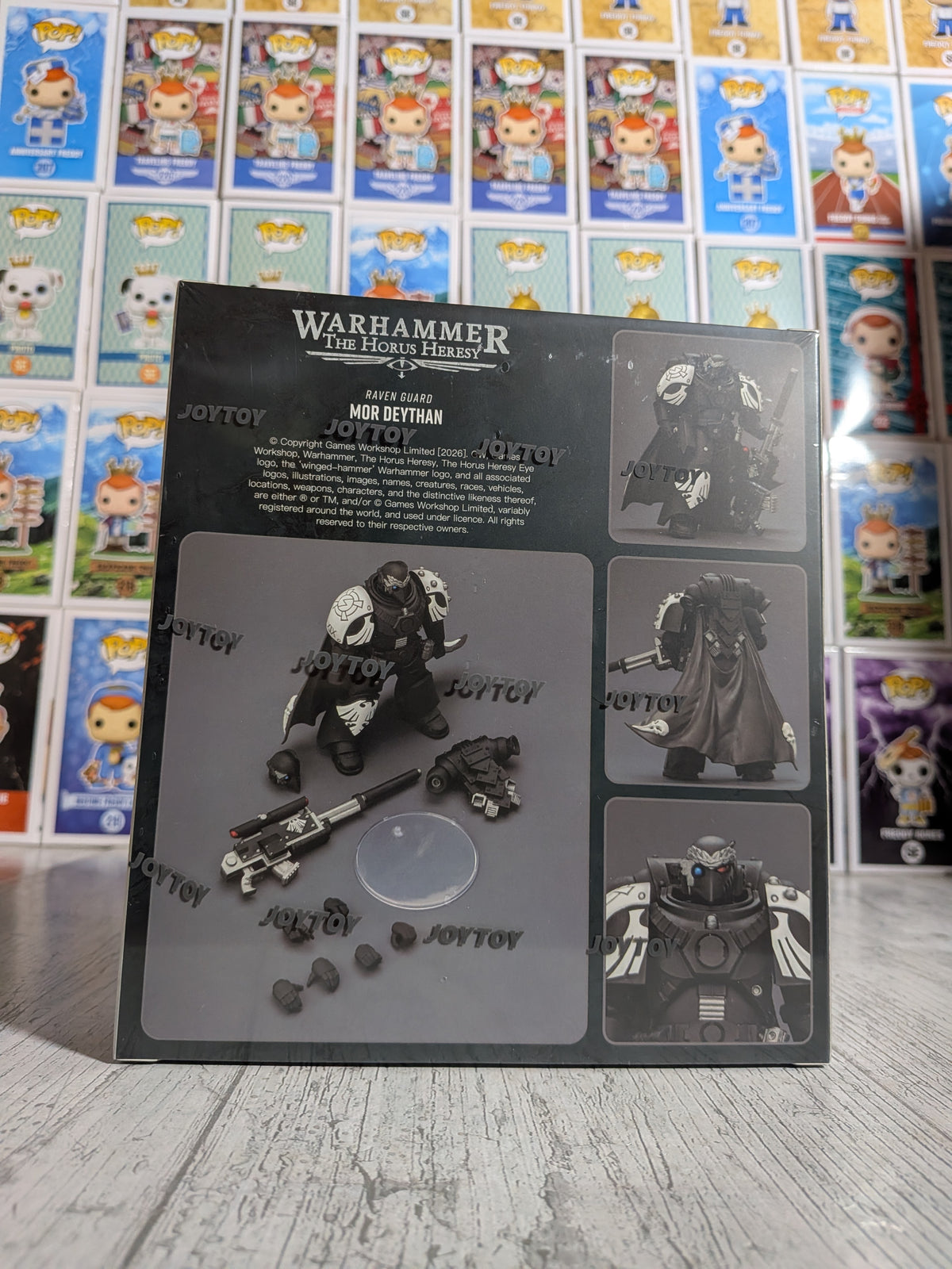 JoyToy Warhammer The Horus Heresy - Raven Guard Mor Deythan (12.3cm)
