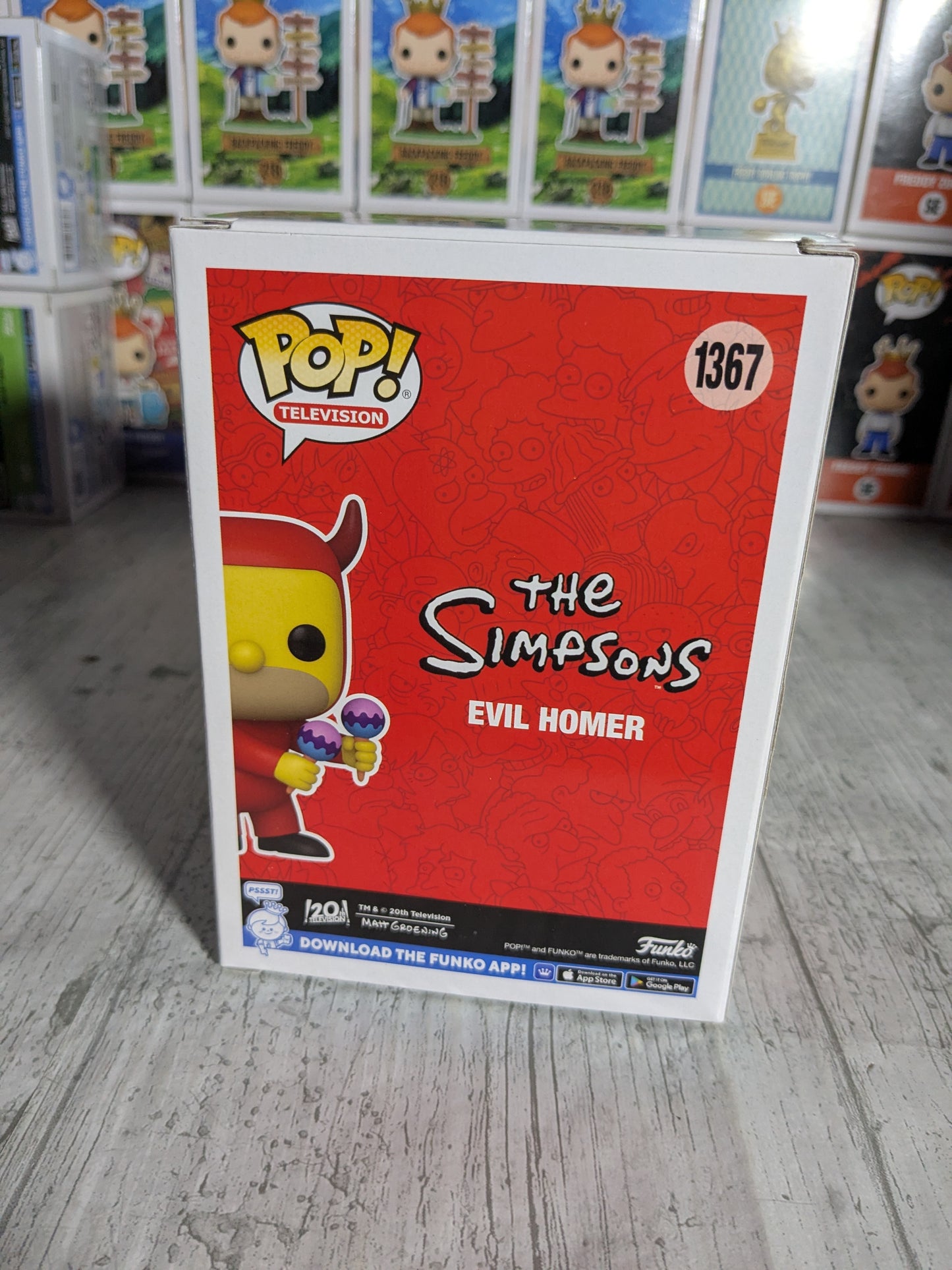 Funko pop 1367 : Evil Homer