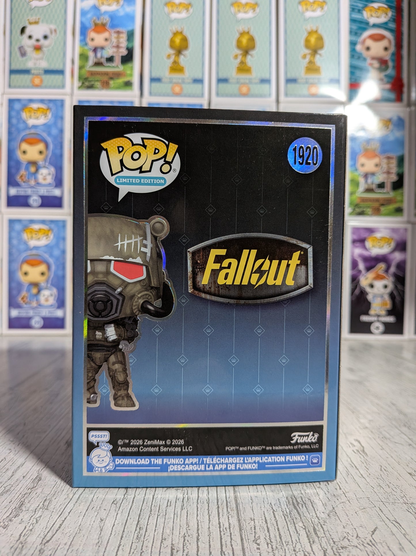 Funko pop Fallout #1920 - NCR Power Armor (9500PCS)