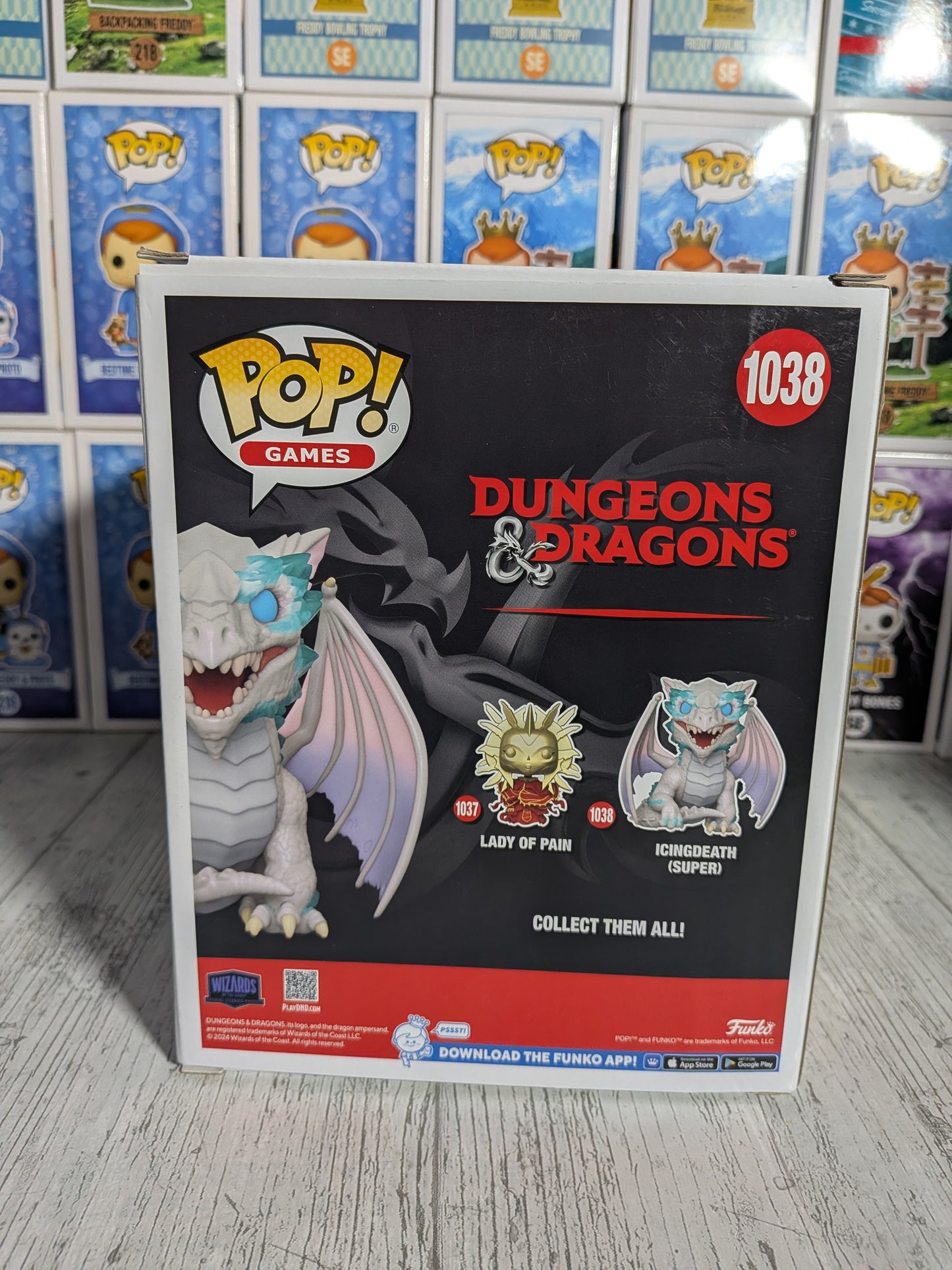 Funko Pop Games Dungeons &amp; Dragons #1038 - Icingdeath