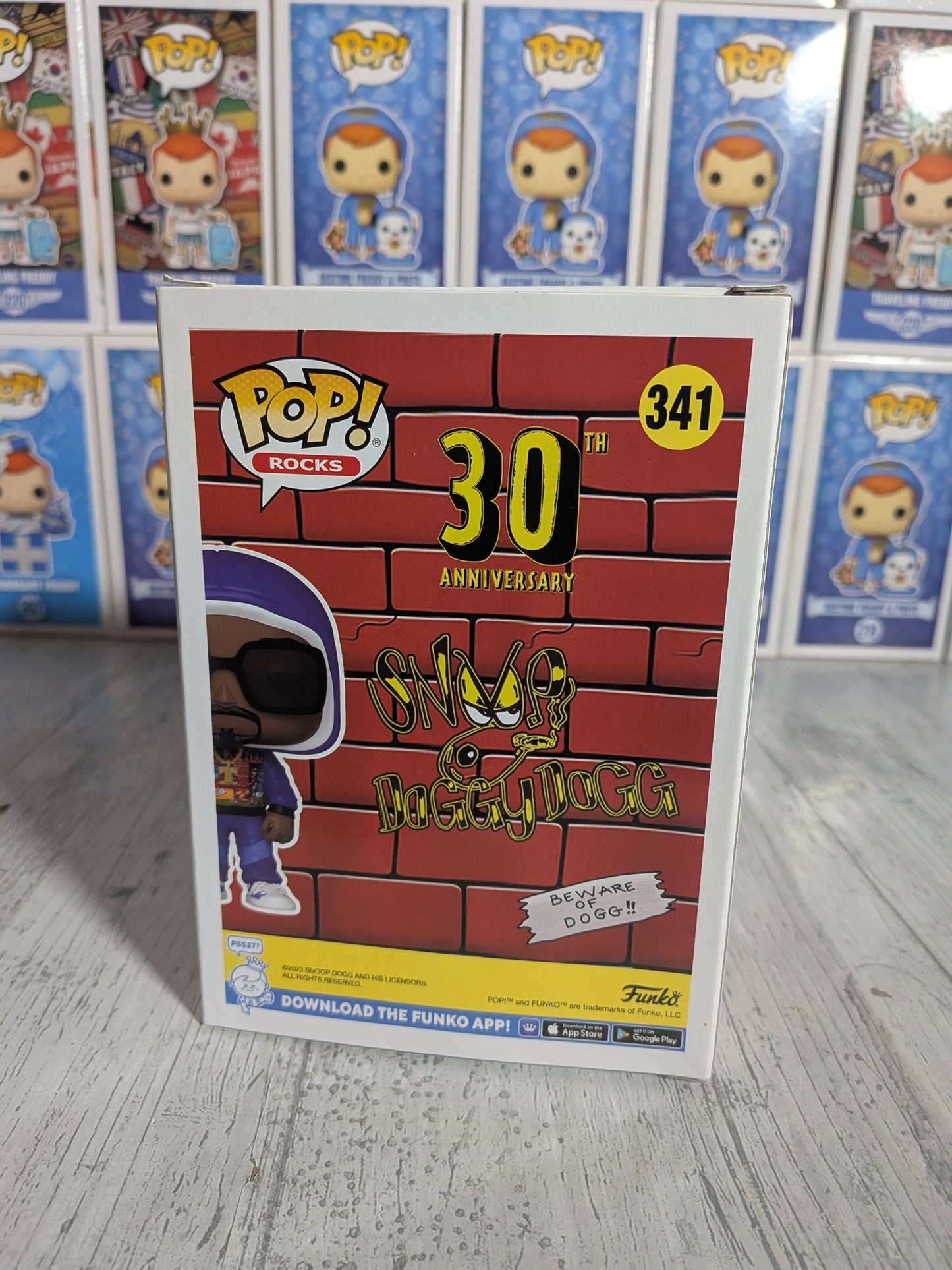 Funko Pop Rocks #341: Snoop Dogg mit Kapuzenpulli (15000 Stück)