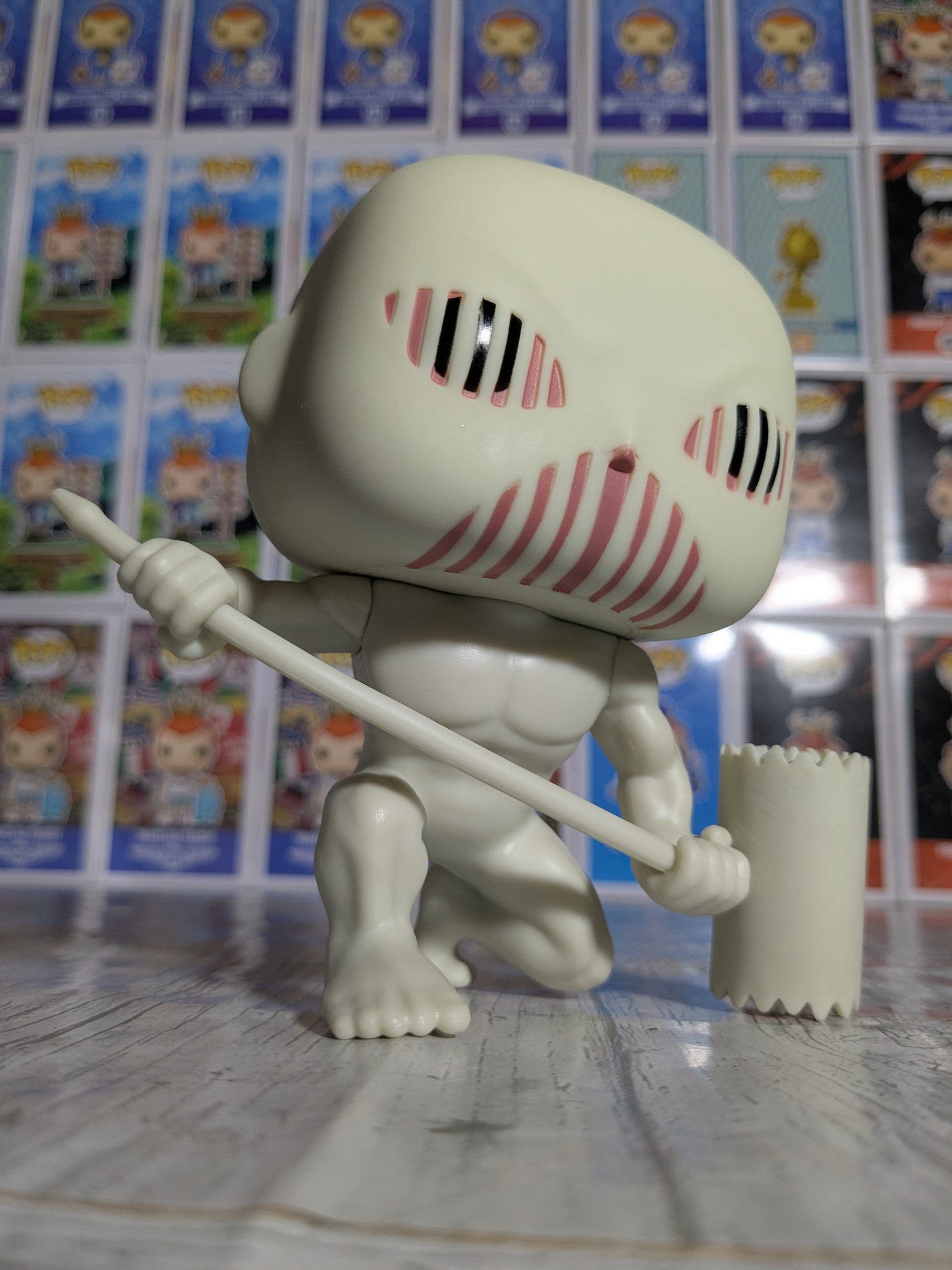 Funko pop 1449 : Warhammer Titan (Glow/Opened Box)