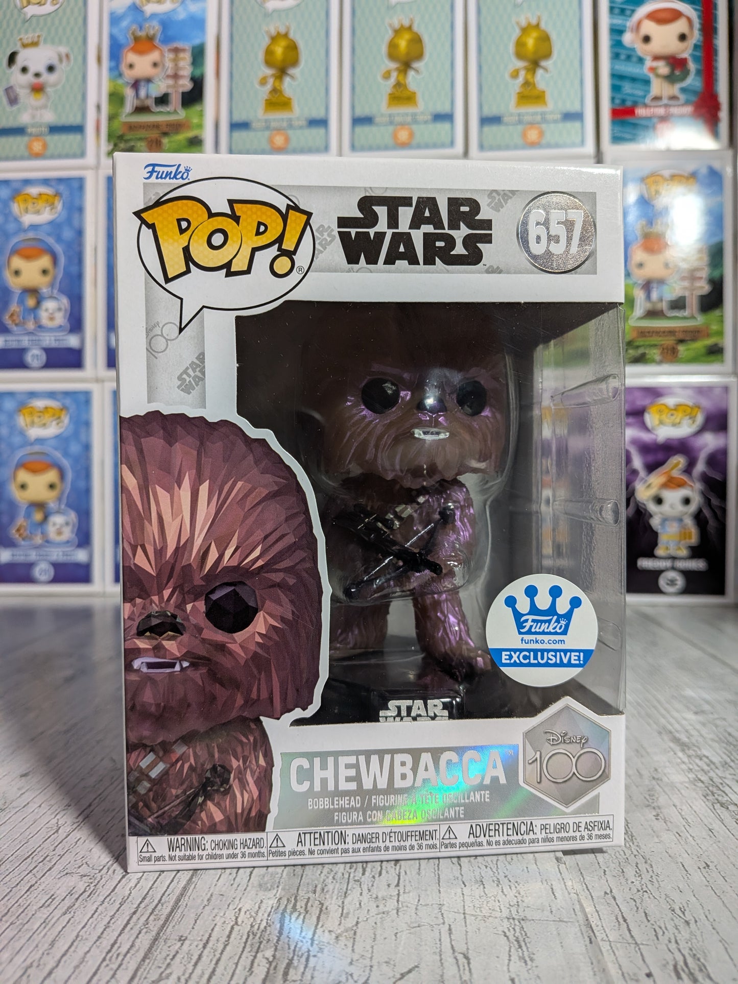 Funko Pop Star Wars Disney 100 #657 - Chewbacca (Facet)