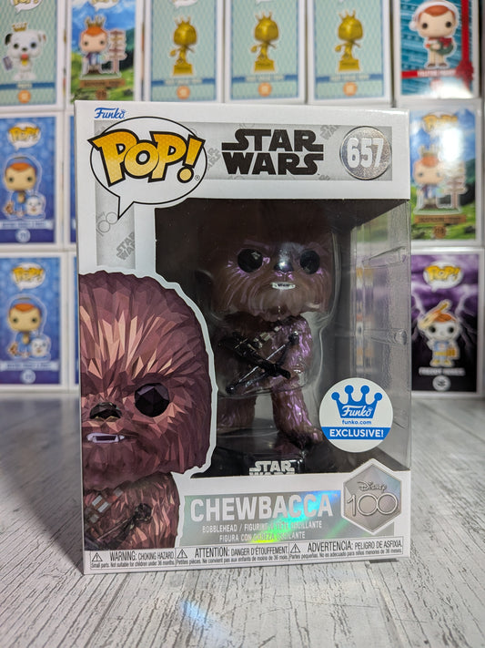 Funko pop Star Wars Disney 100 #657 - Chewbacca (Facet)