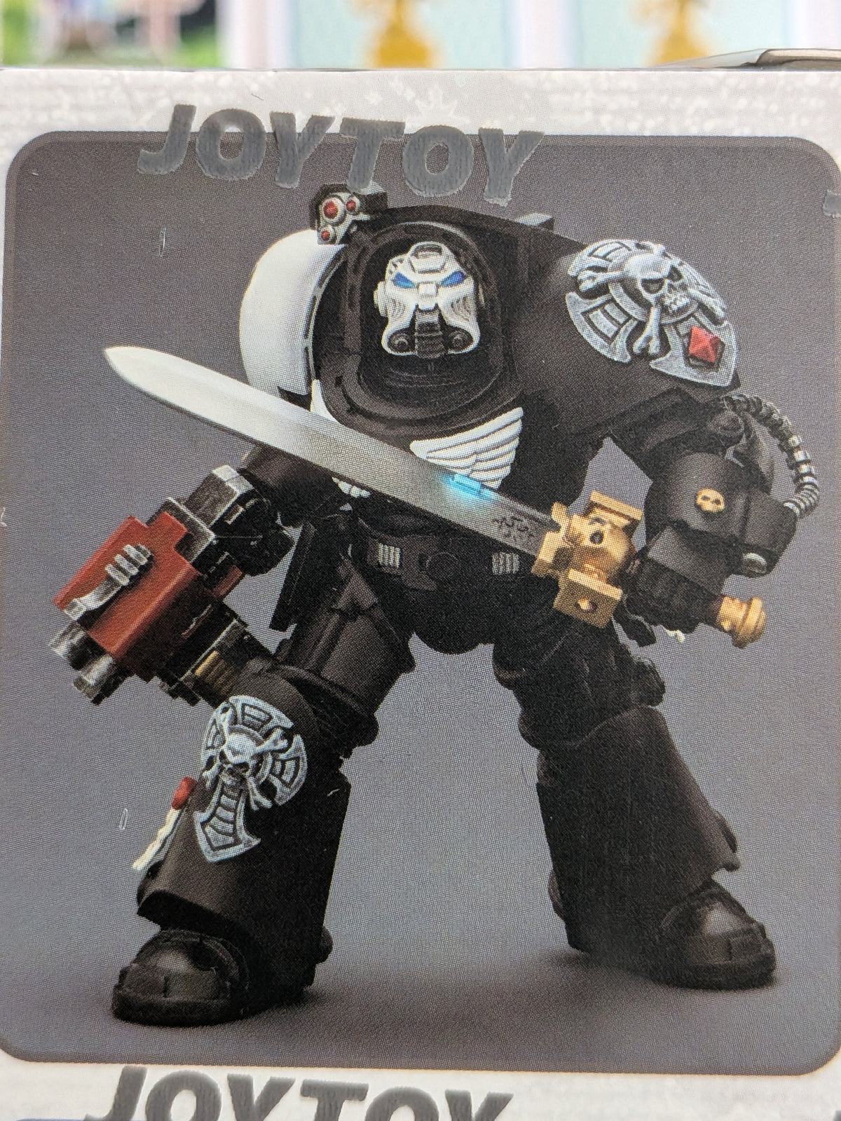 JoyToy Warhammer 40k - Space Marines Raven Guard Terminator 1 (14.3cm)