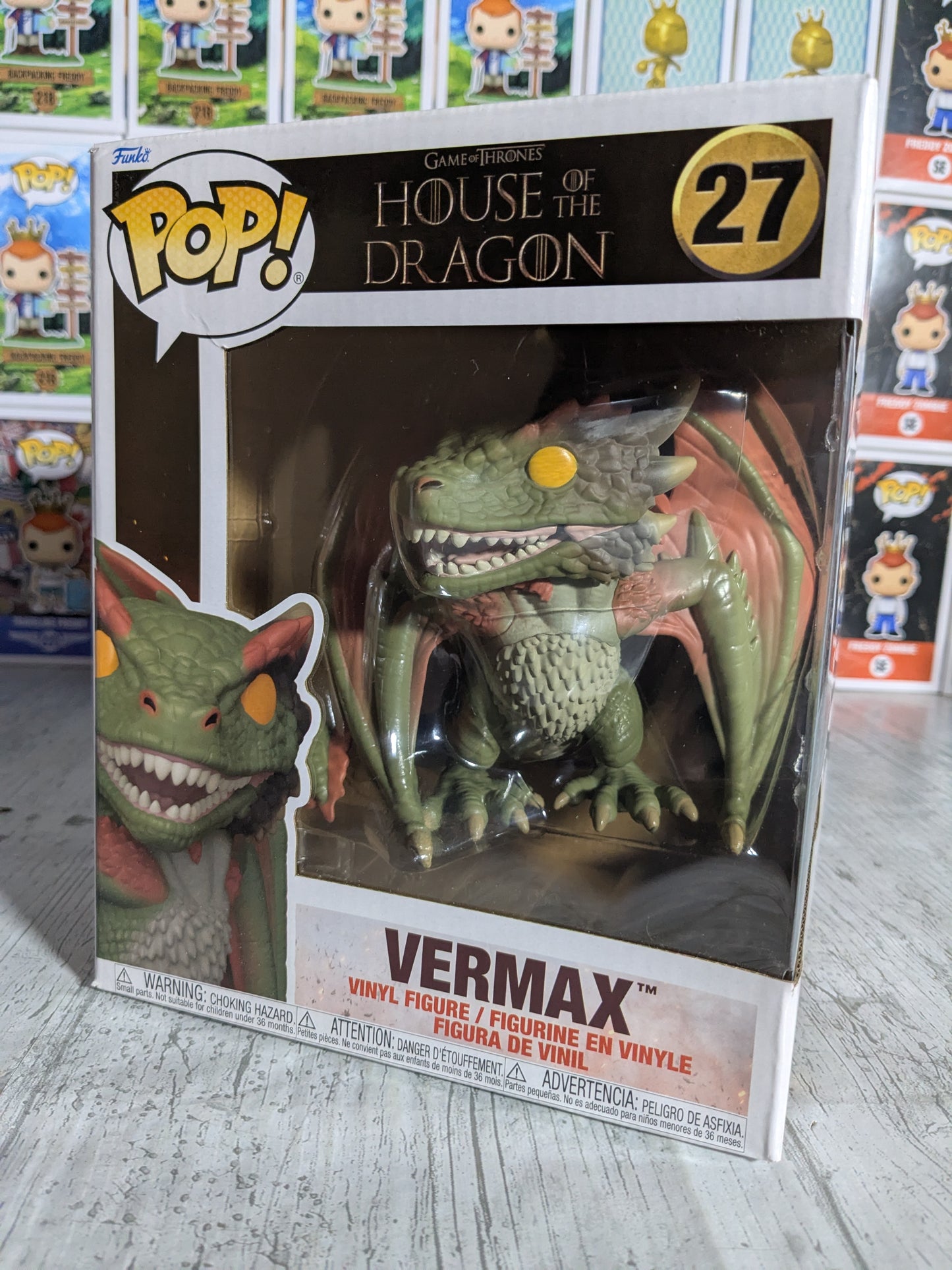 Funko pop House of the Dragon #27 - Vermax