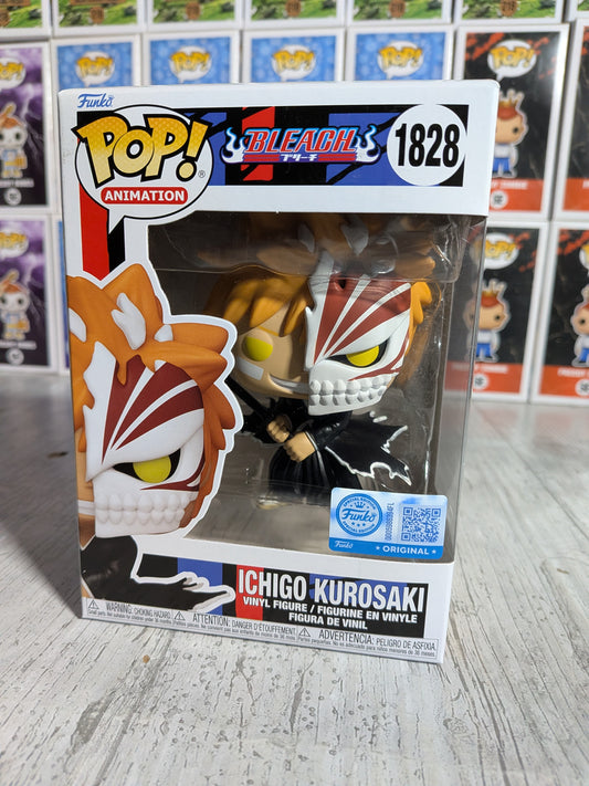 Funko pop Bleach #1828 - Ichigo Kurosaki (Half Mask)
