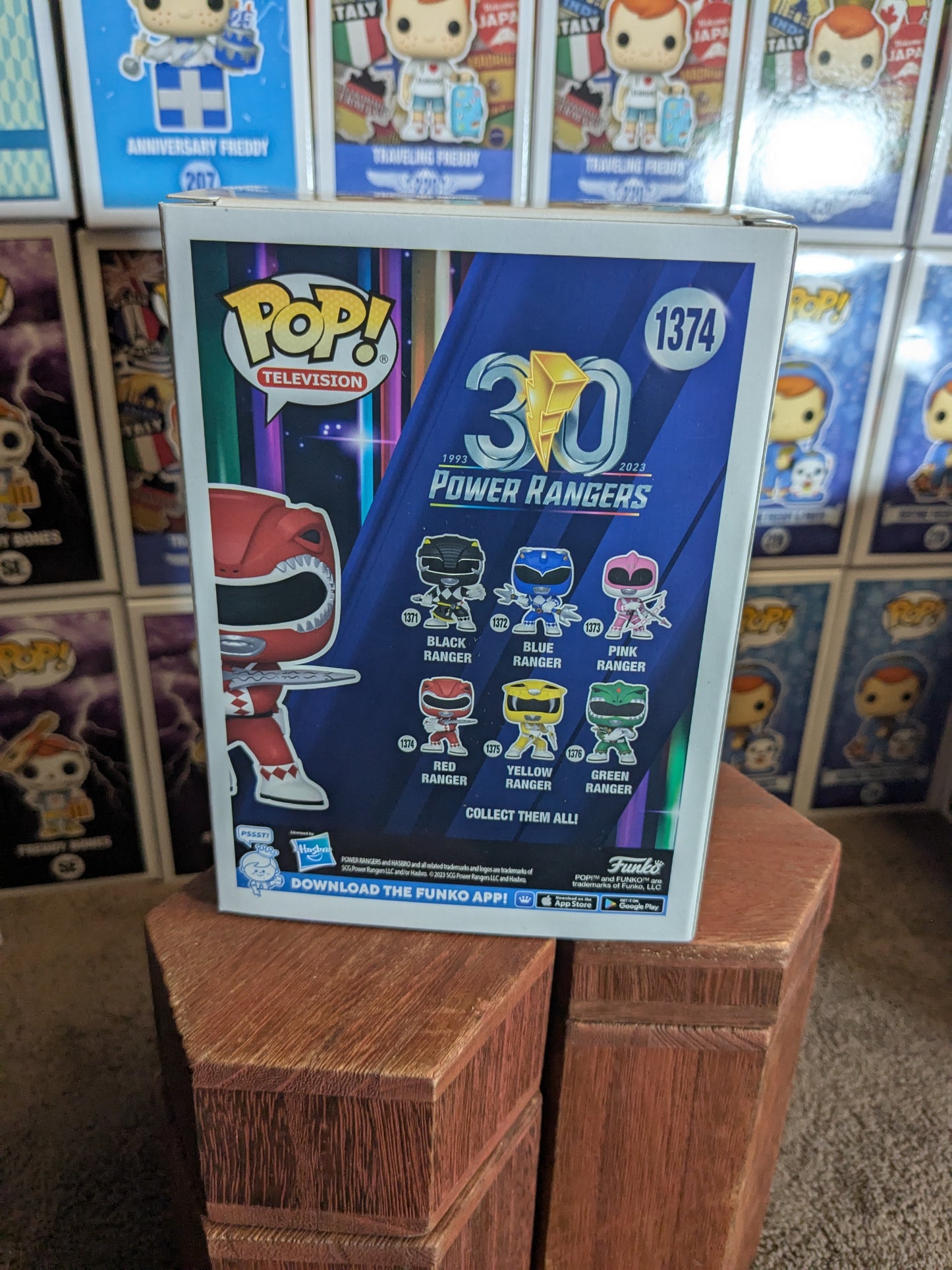 Funko pop 1374 : Red Ranger