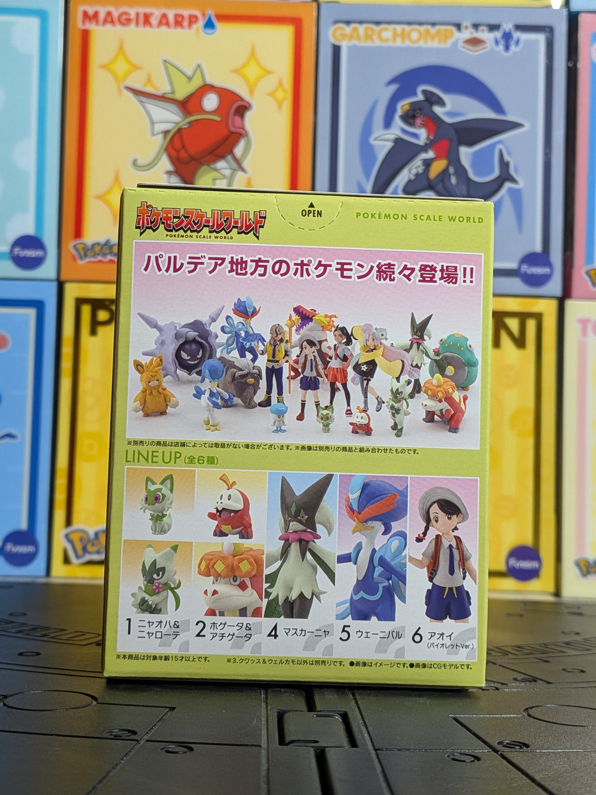 Pokémon Scale World Paldea - Coiffeton & Canarbello  | Quaxly & Quaxwell (Neuf)