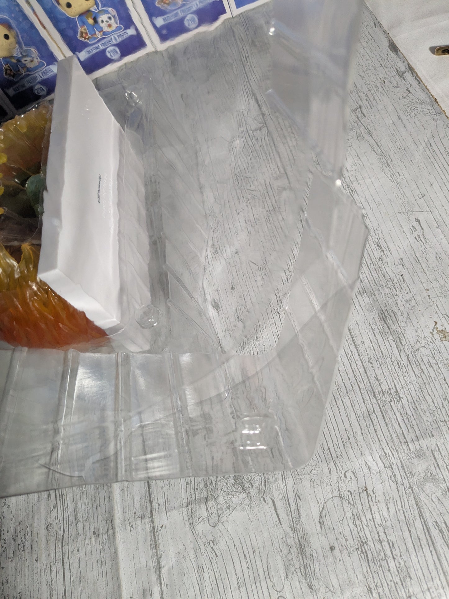 Funko pop Star Wars #719 - Grogu Force Barrier (Opened / Damaged Box/ Destroyed plastic)