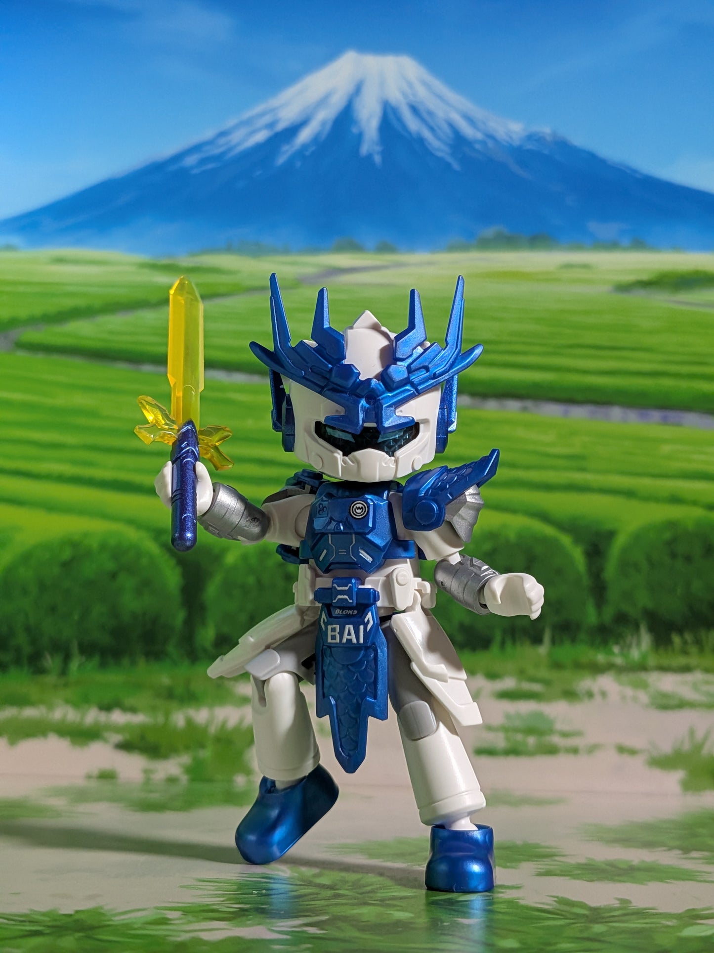 Blokees - Hero Infinity Warrior Version 06 - Bai Longma (Battle Suit) (~10cm)