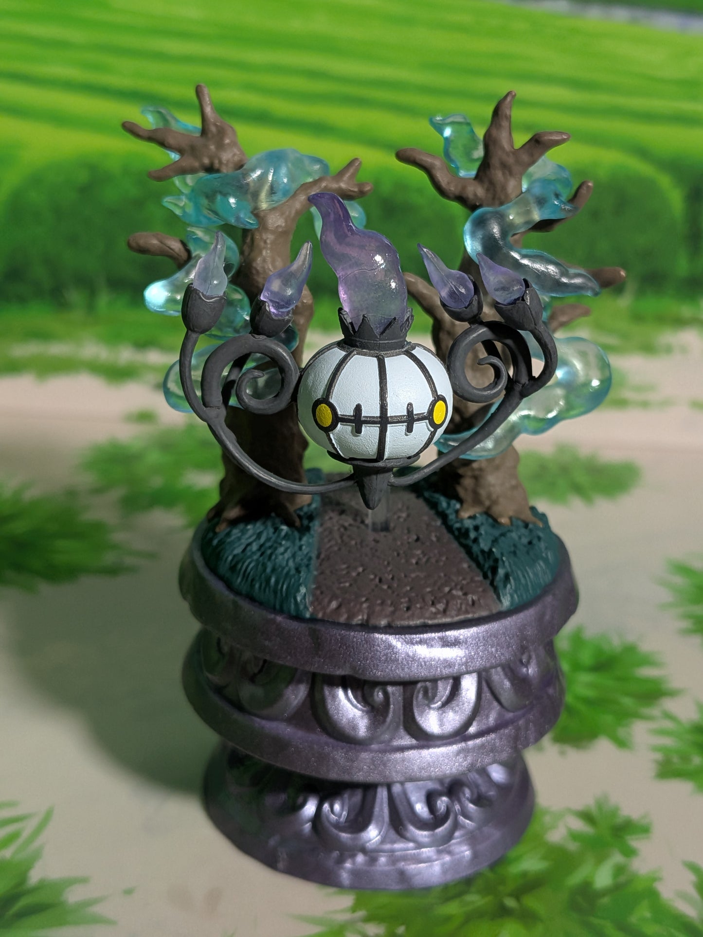 Re-Ment Pokémon Little Night Collection Vol.2 - Lugulabre | Chandelure | Shandera (~10cm)