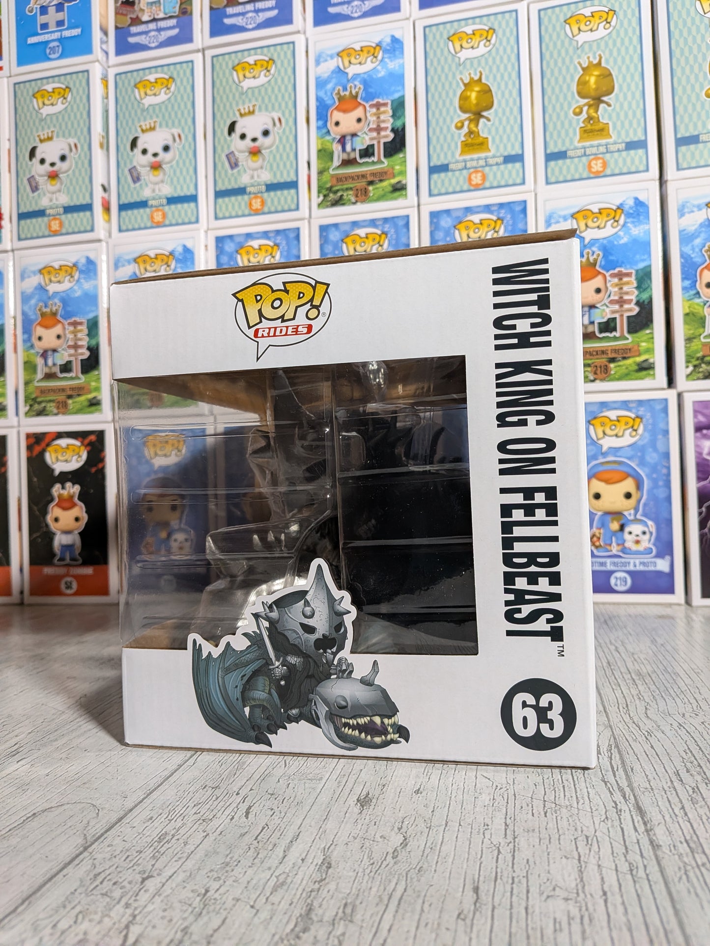 Funko Pop Der Herr der Ringe #63 – Hexenkönig auf geflügeltem Untier