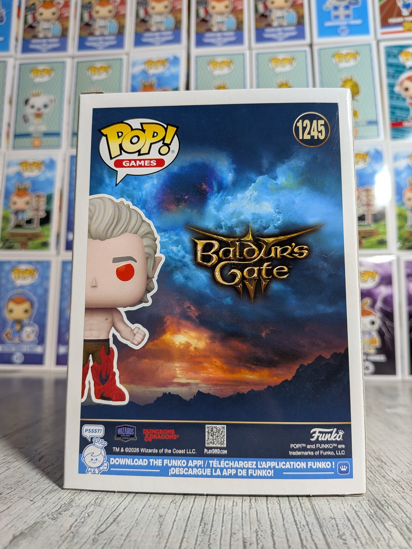 Funko Pop Games #1245 - Astarion (Vampire Ascendant/TTE)
