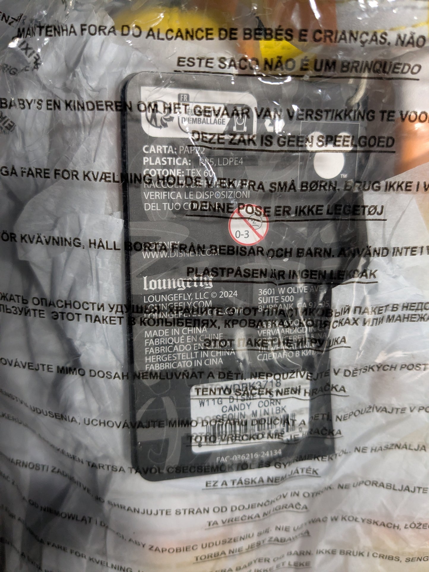 Loungefly: Mini zaino con motivo a punto caramella