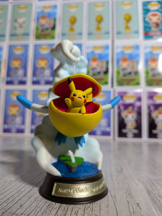 Re-Ment Pokémon Swing Vignette Collection Vol.3 - Pikachu & Bekipan | Pelipper (~10cm)