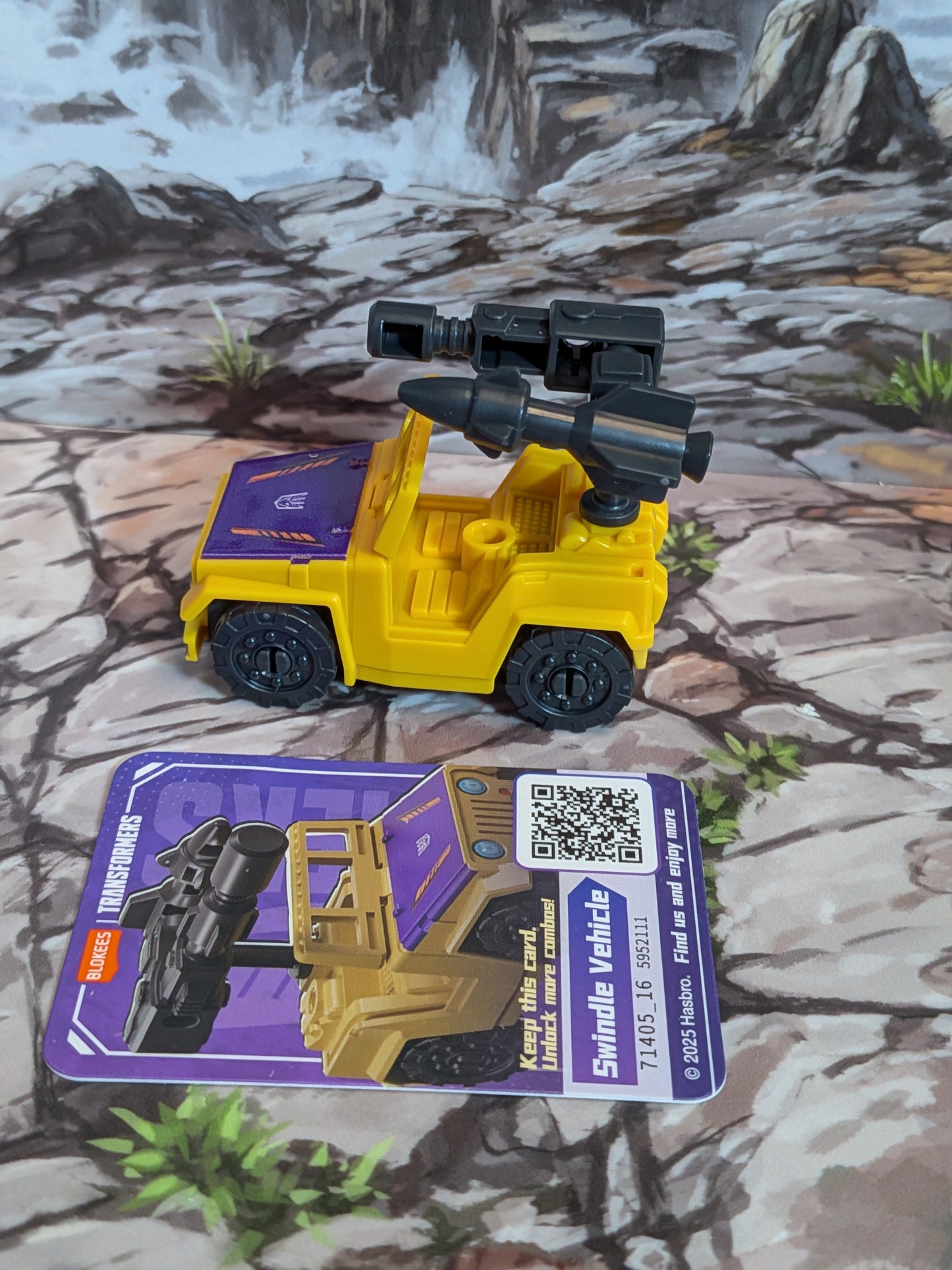 Blokees - Transformers Defender Version 05 - Swindle Vehicle (~4-6cm)
