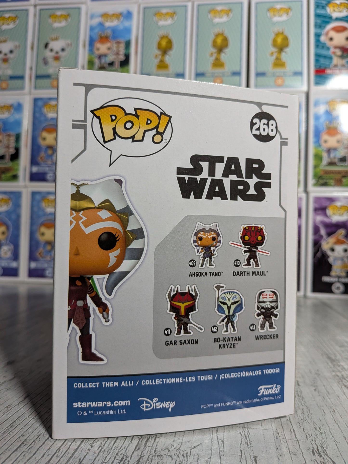 Funko Pop Star Wars #268 - Ahsoka Tano (Diamant)