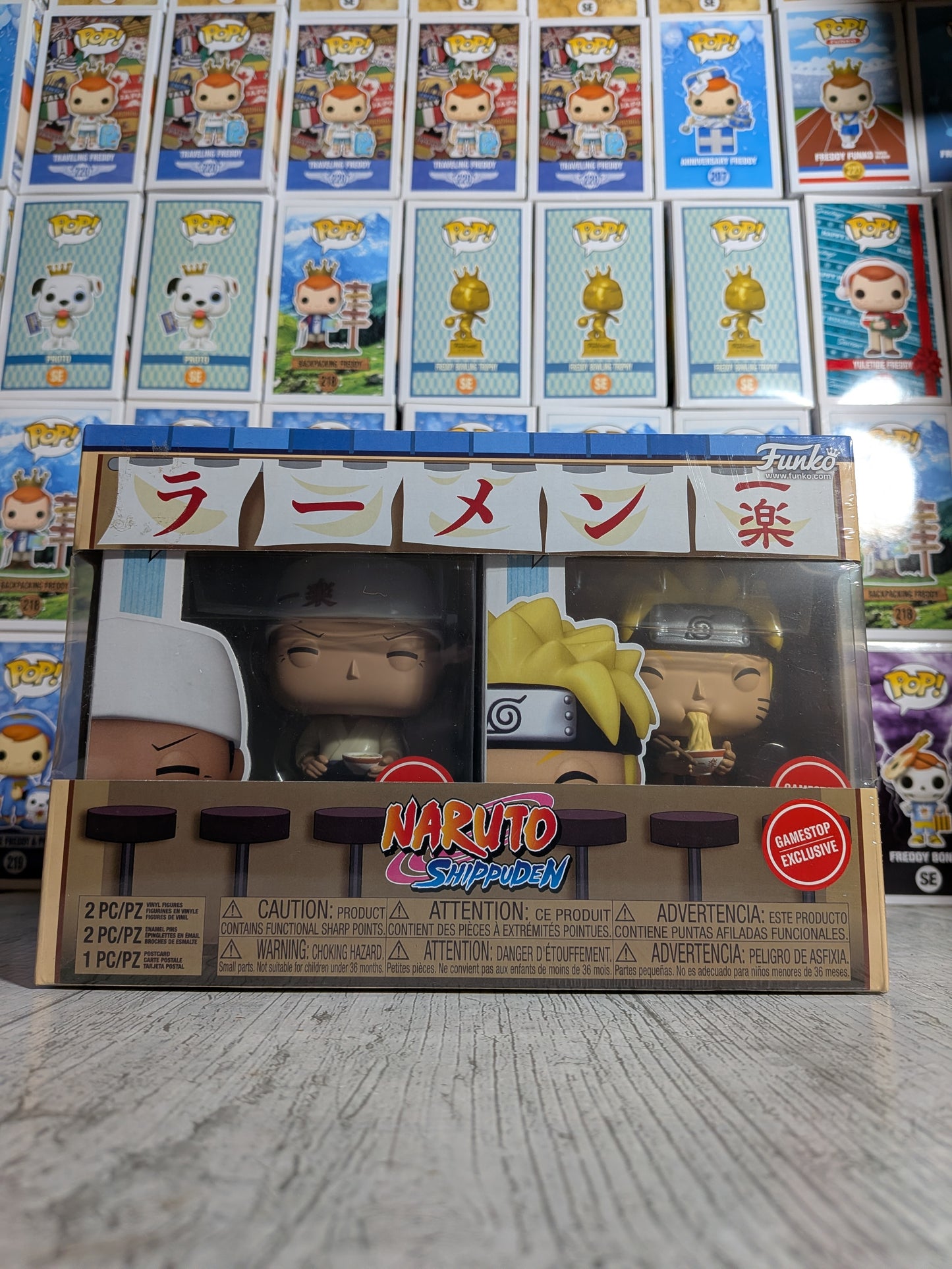 Funko Pop - Naruto Shippuden Sammlerbox (GameStop)