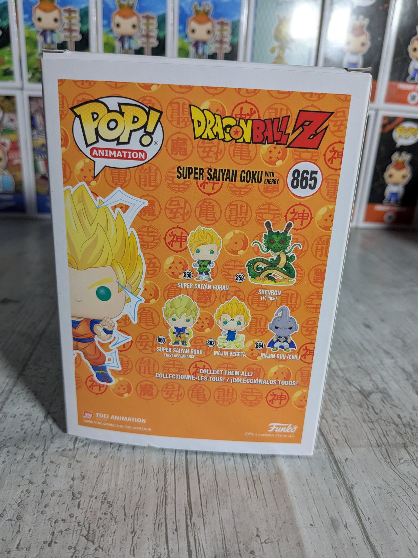 Funko pop 865 : Super Saiyan Goku with Energy (Chase)