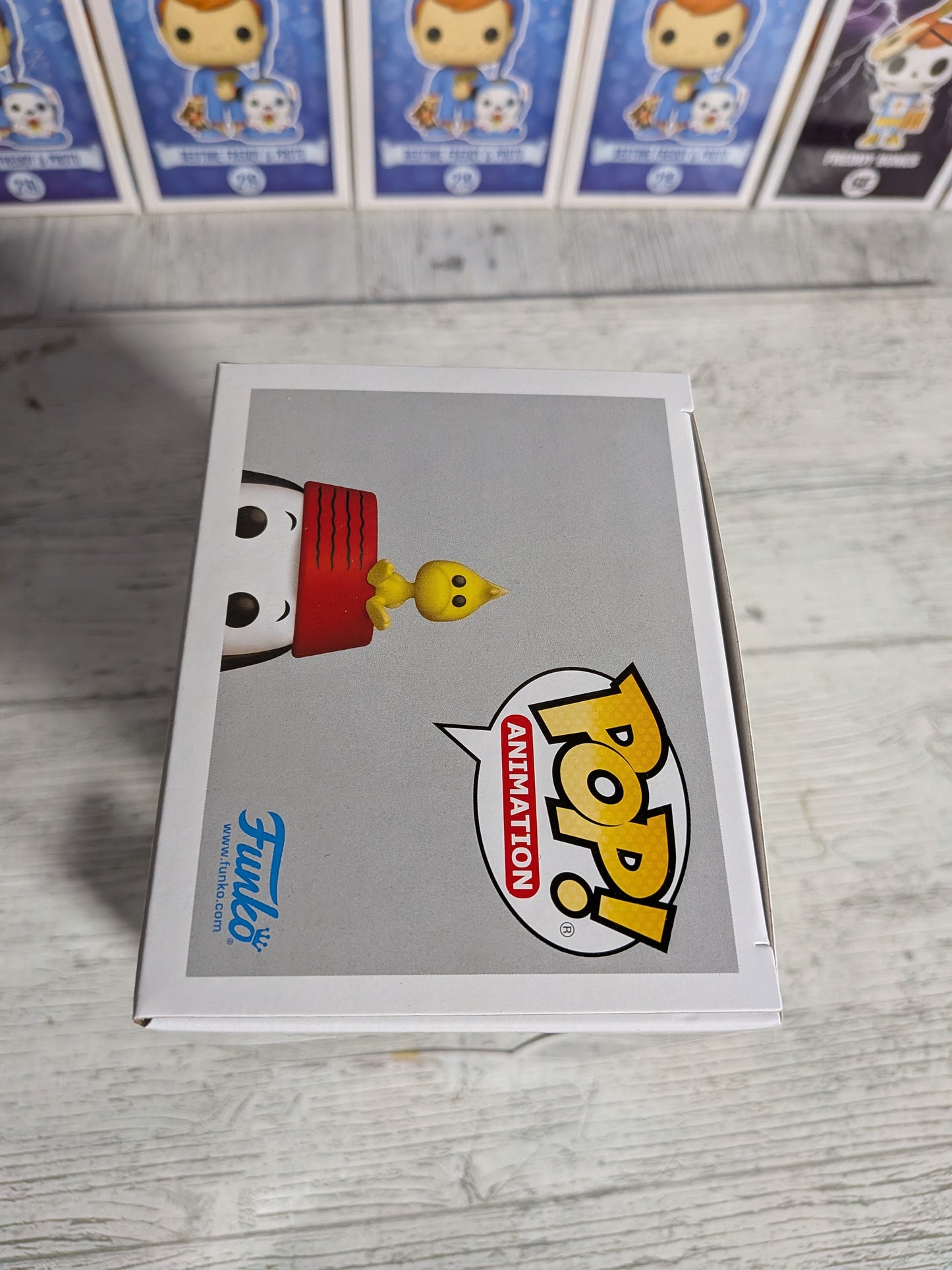 Funko Pop Peanuts #2096 – Snoopy & Woodstock (beflockt)