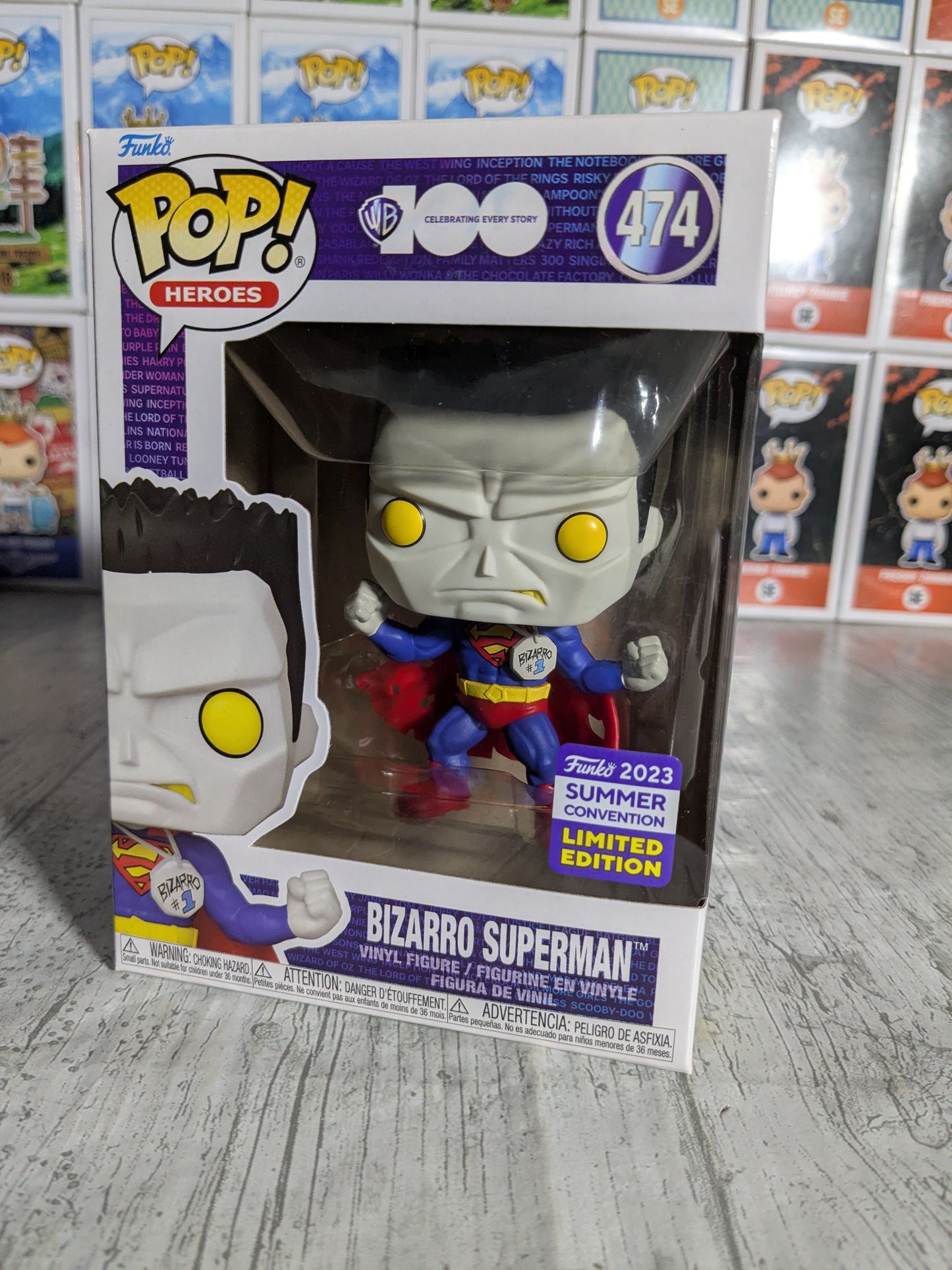 Funko pop 474 : Bizarro Superman (SC2023)