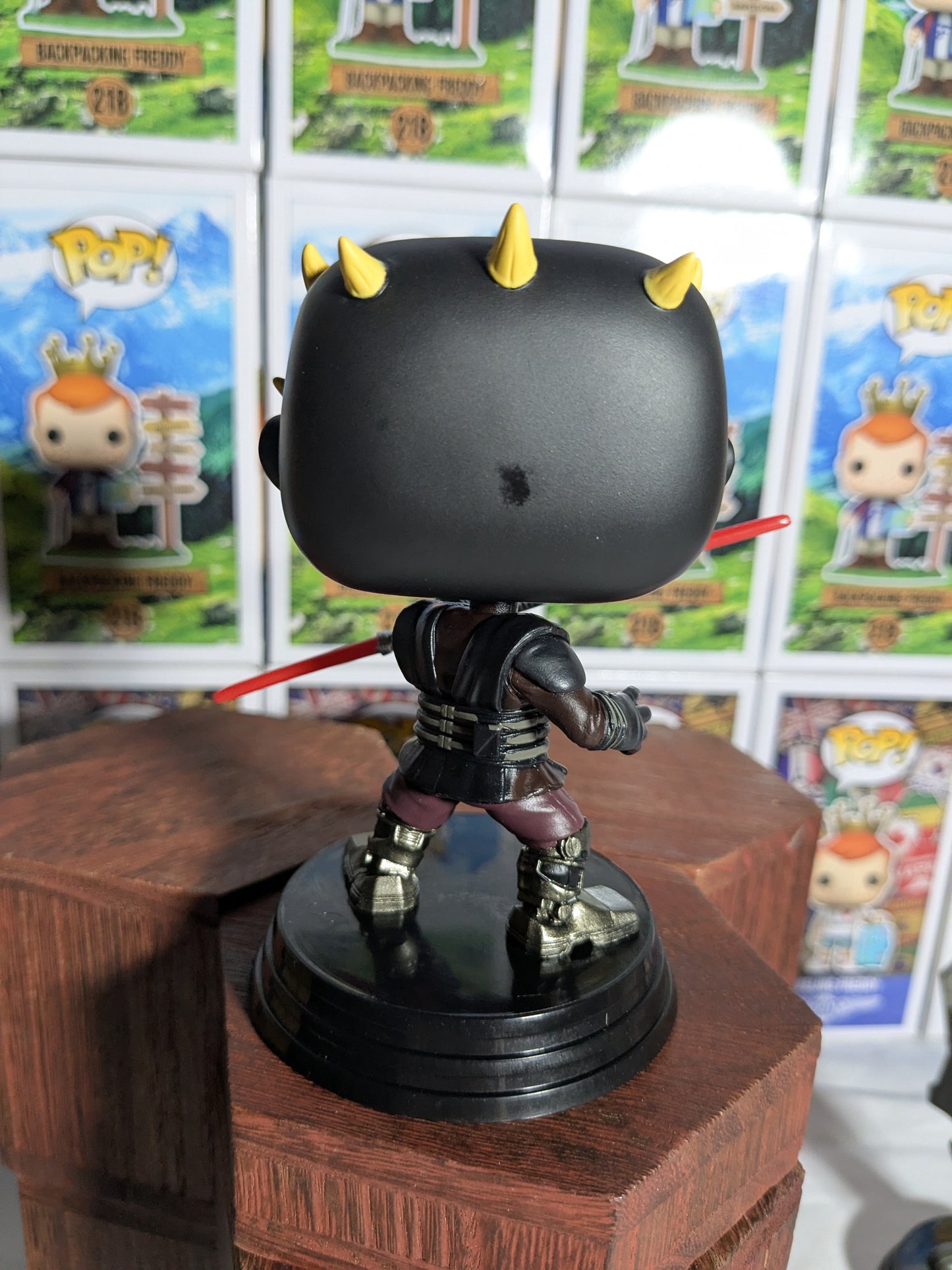 Funko pop : Darth Maul & Gar Saxon (Glow/Damaged Box/Opened)