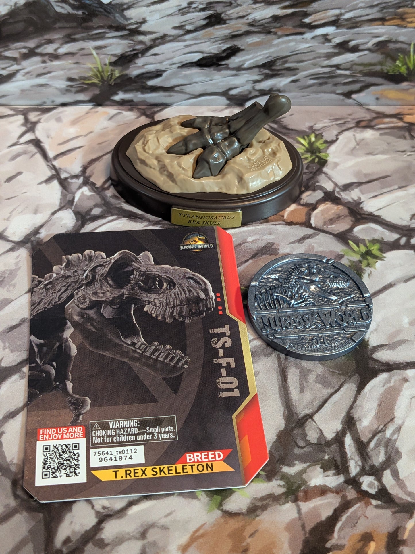 Blokees - Jurassic World Terraventure Ts01 - T.Rex Skeleton (~12cm)